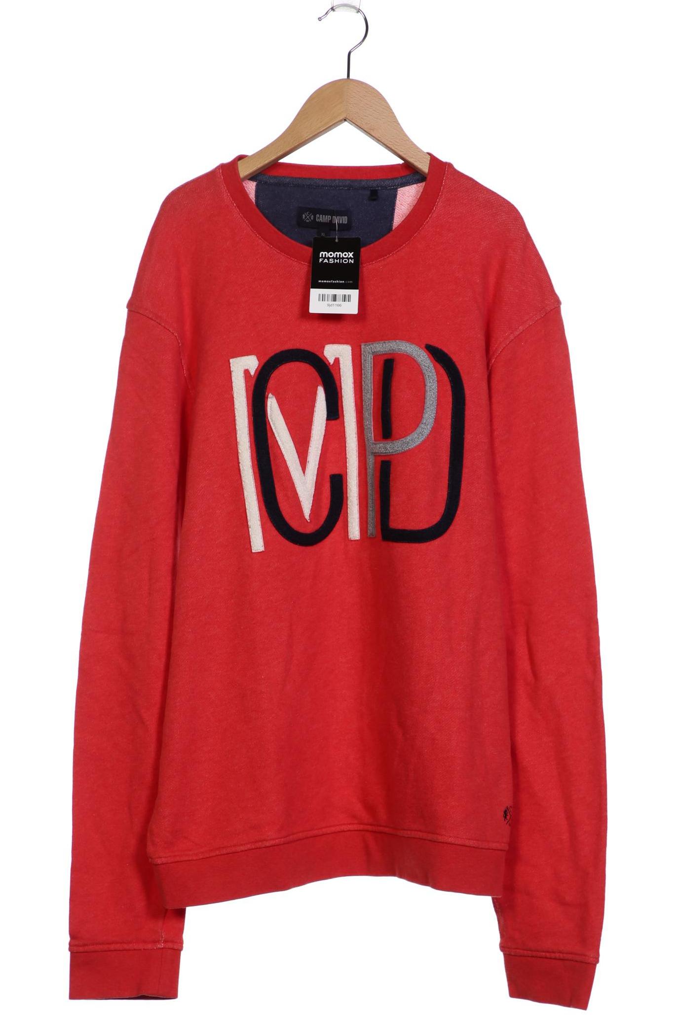 

Camp David Herren Sweatshirt, rot, Gr. 54