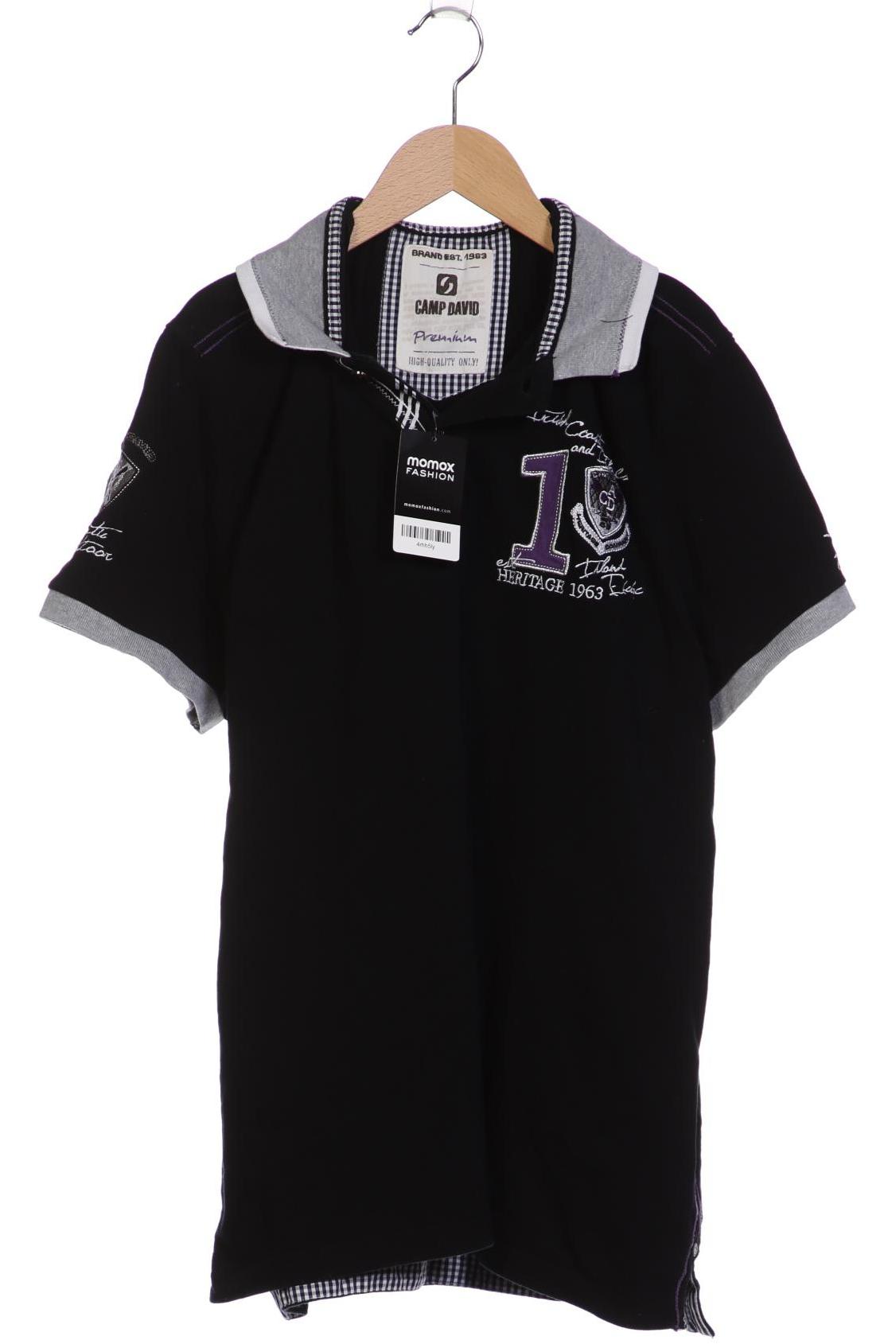 

Camp David Herren Poloshirt, schwarz, Gr. 52