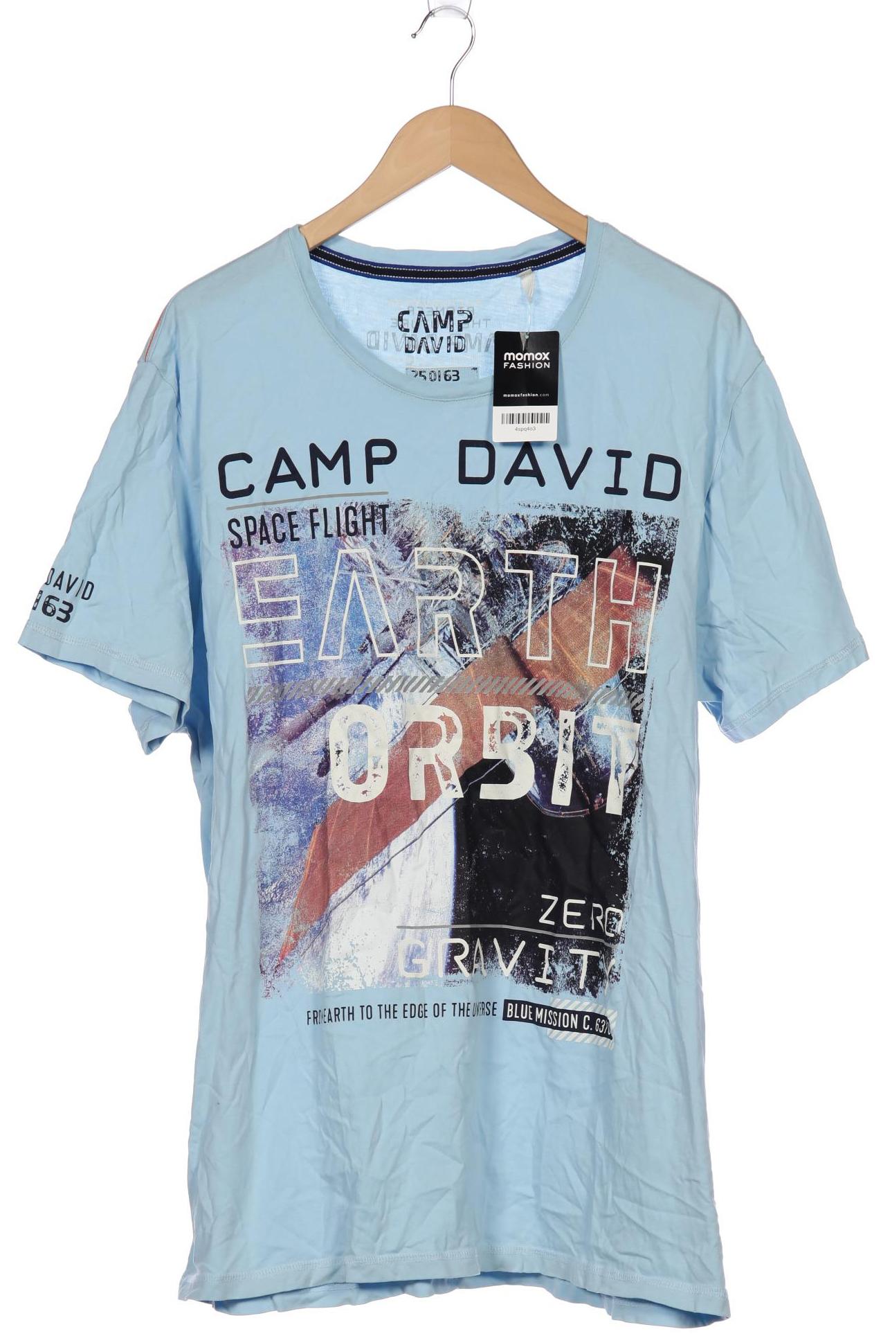

Camp David Herren T-Shirt, hellblau