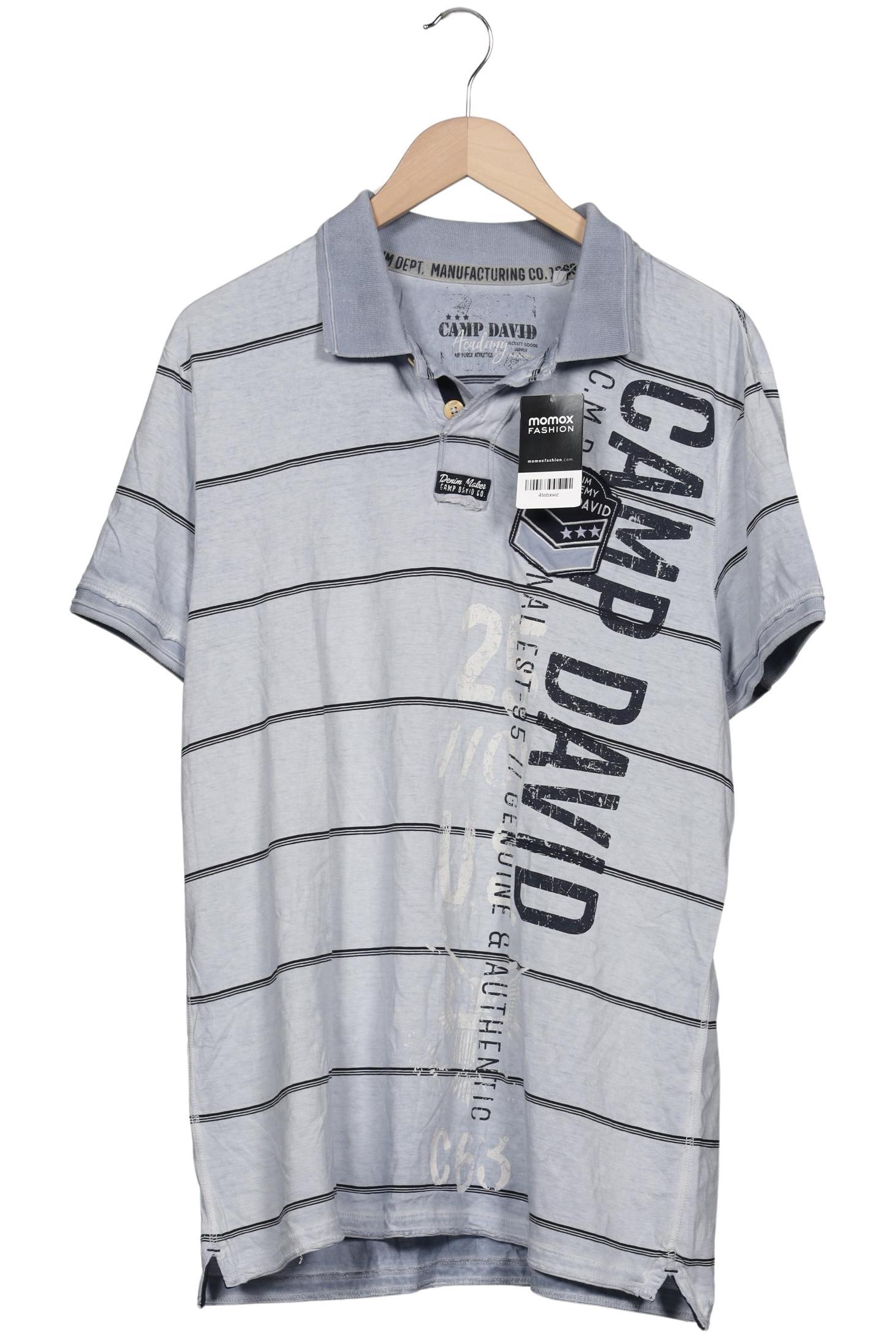 

Camp David Herren Poloshirt, blau, Gr. 54