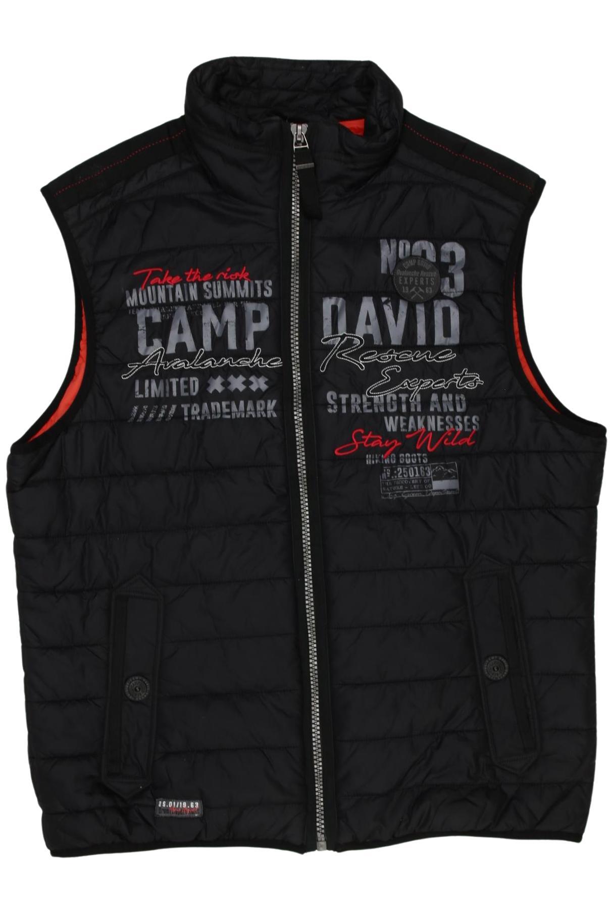 

Camp David Herren Weste, schwarz, Gr. 52
