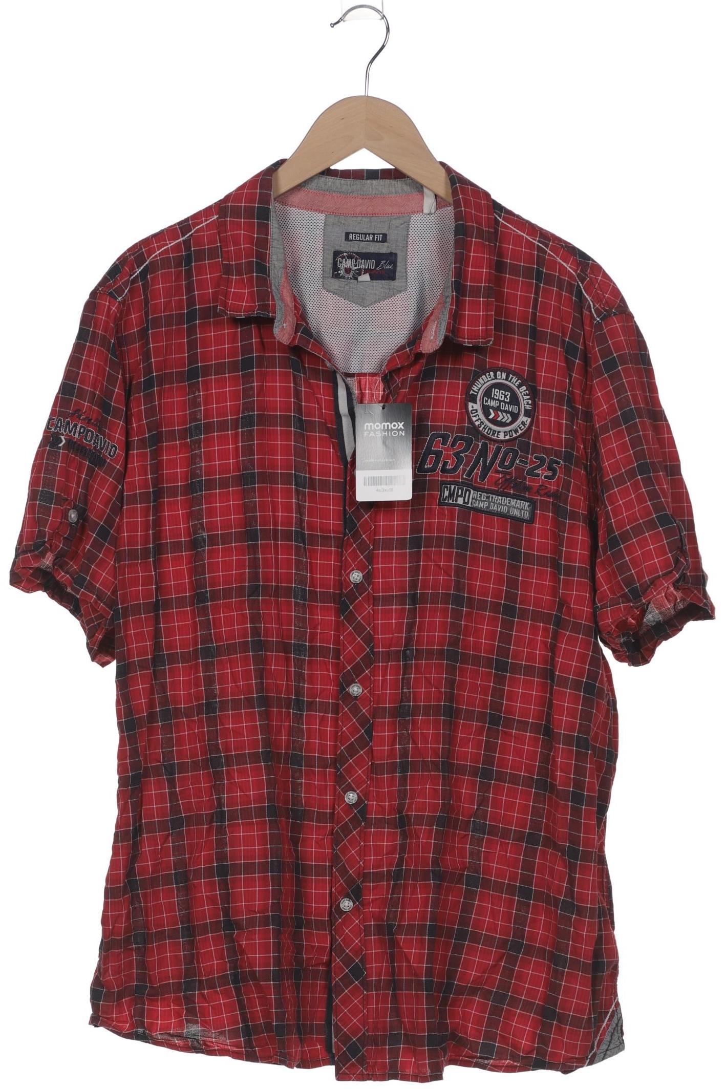 

Camp David Herren Hemd, rot, Gr. 58