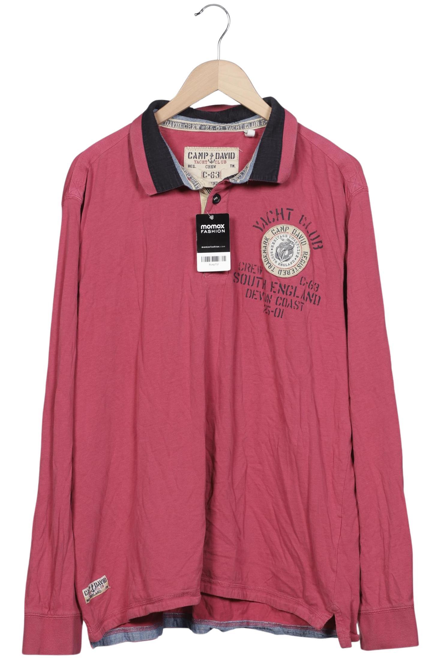 

Camp David Herren Poloshirt, pink, Gr. 58