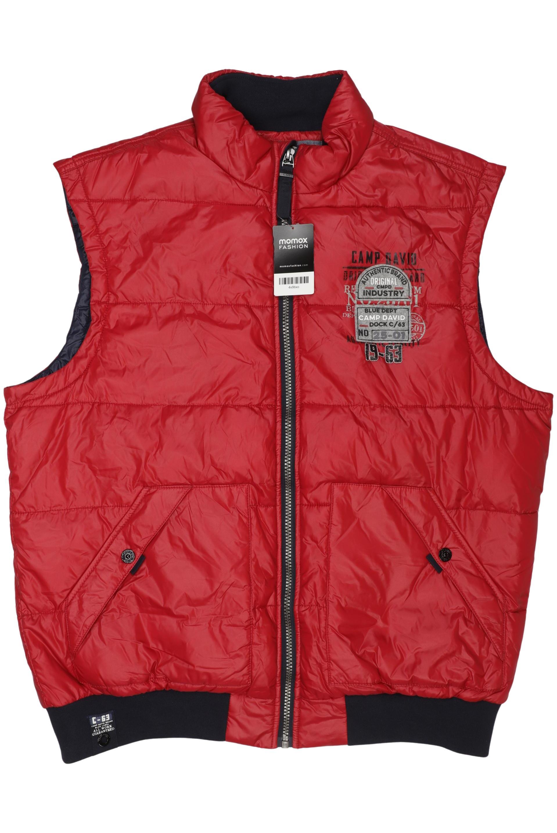 

Camp David Herren Weste, rot, Gr. 58