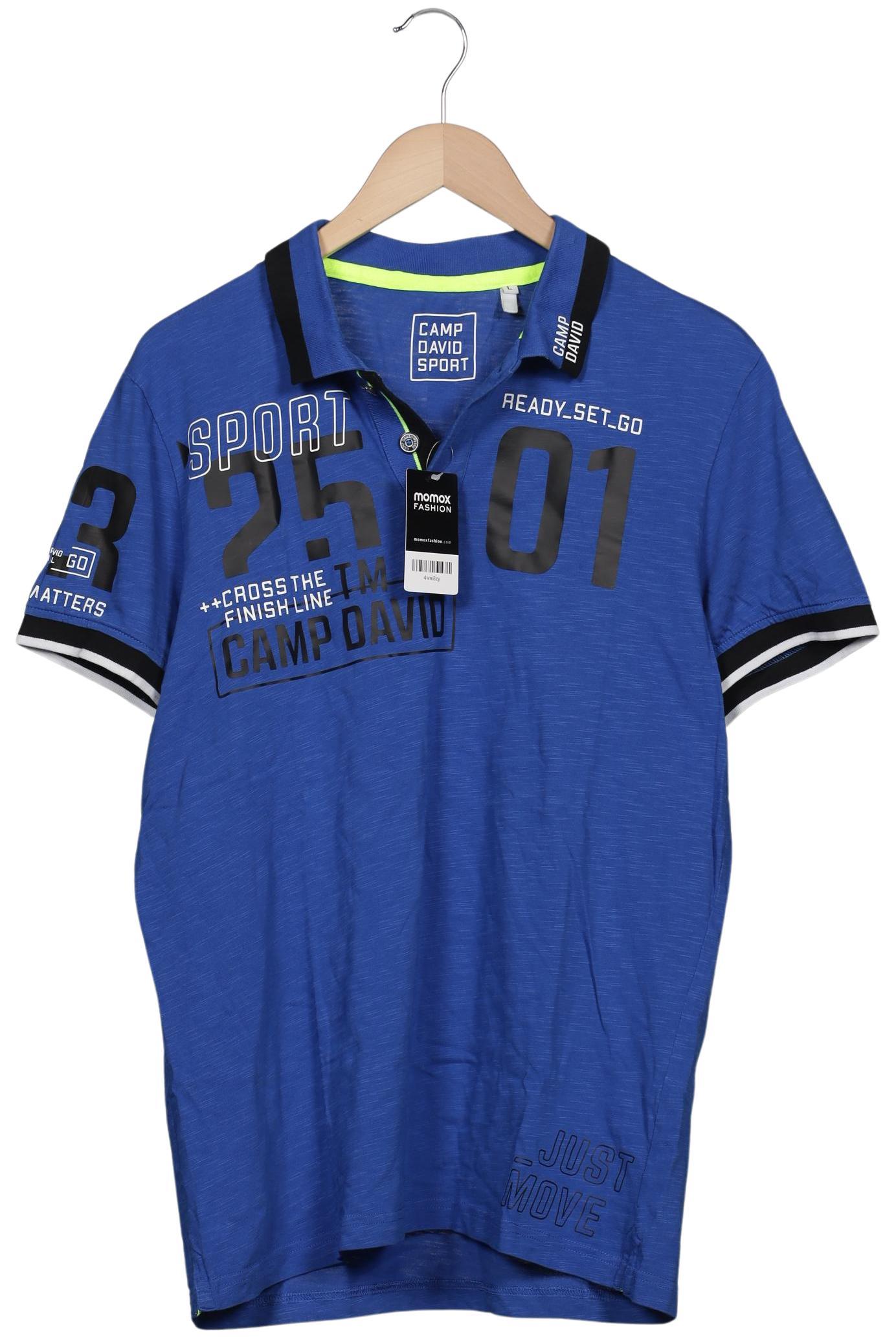 

Camp David Herren Poloshirt, blau, Gr. 52