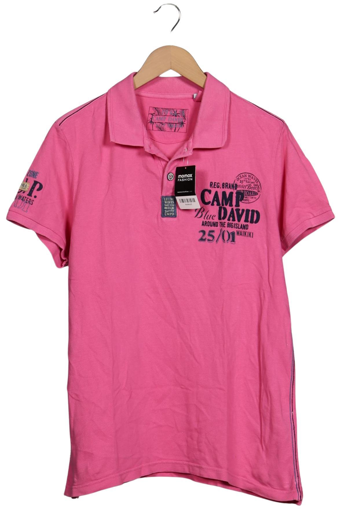 

Camp David Herren Poloshirt, pink, Gr. 54