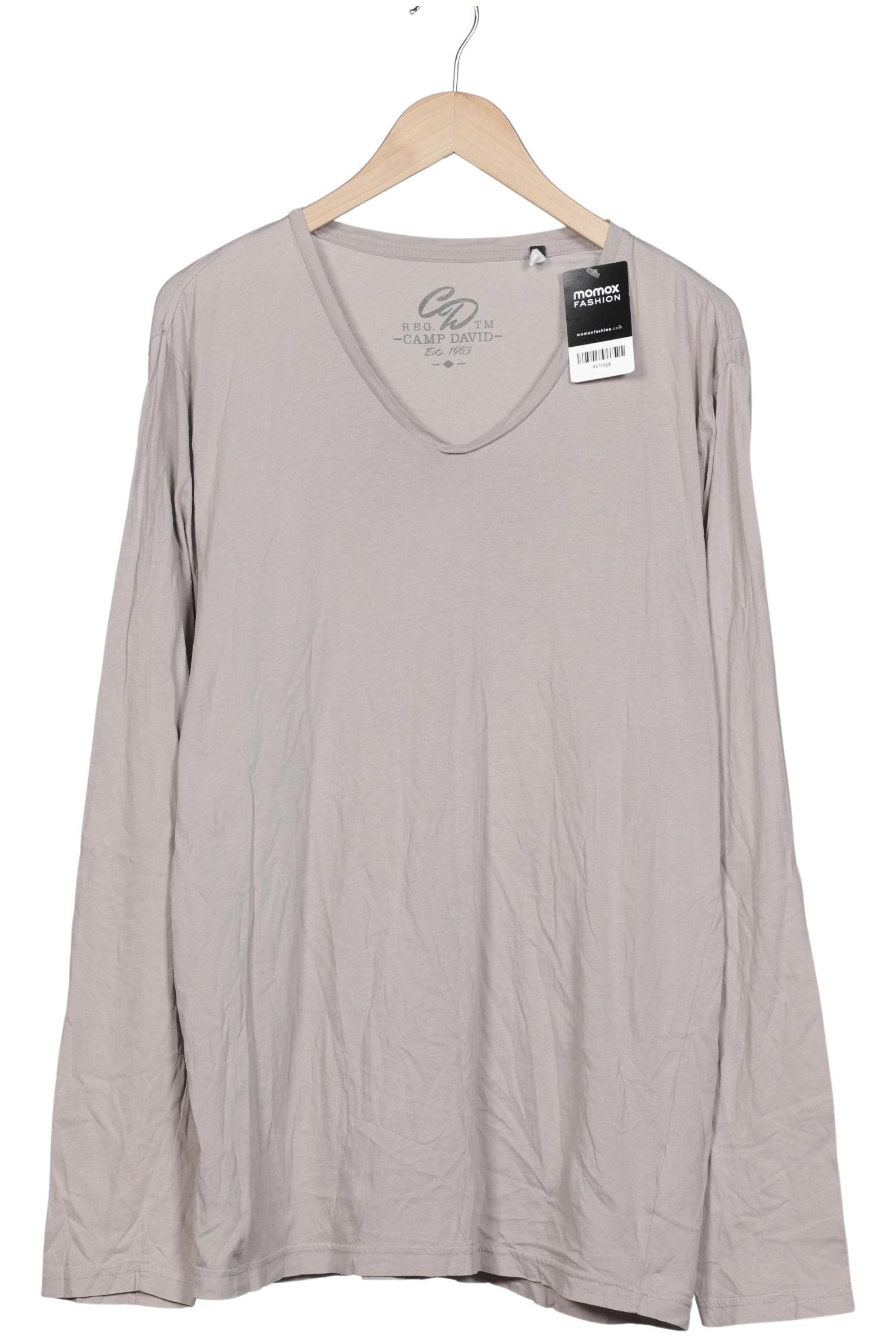 

Camp David Herren Langarmshirt, grau, Gr. 54