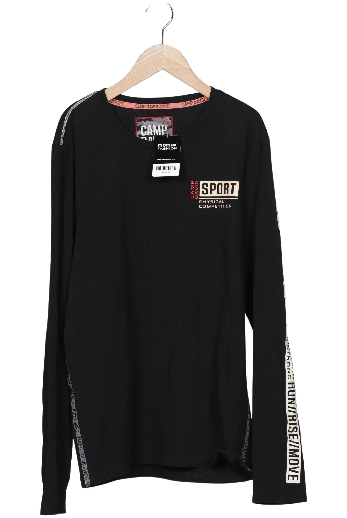 

Camp David Herren Langarmshirt, schwarz, Gr. 48