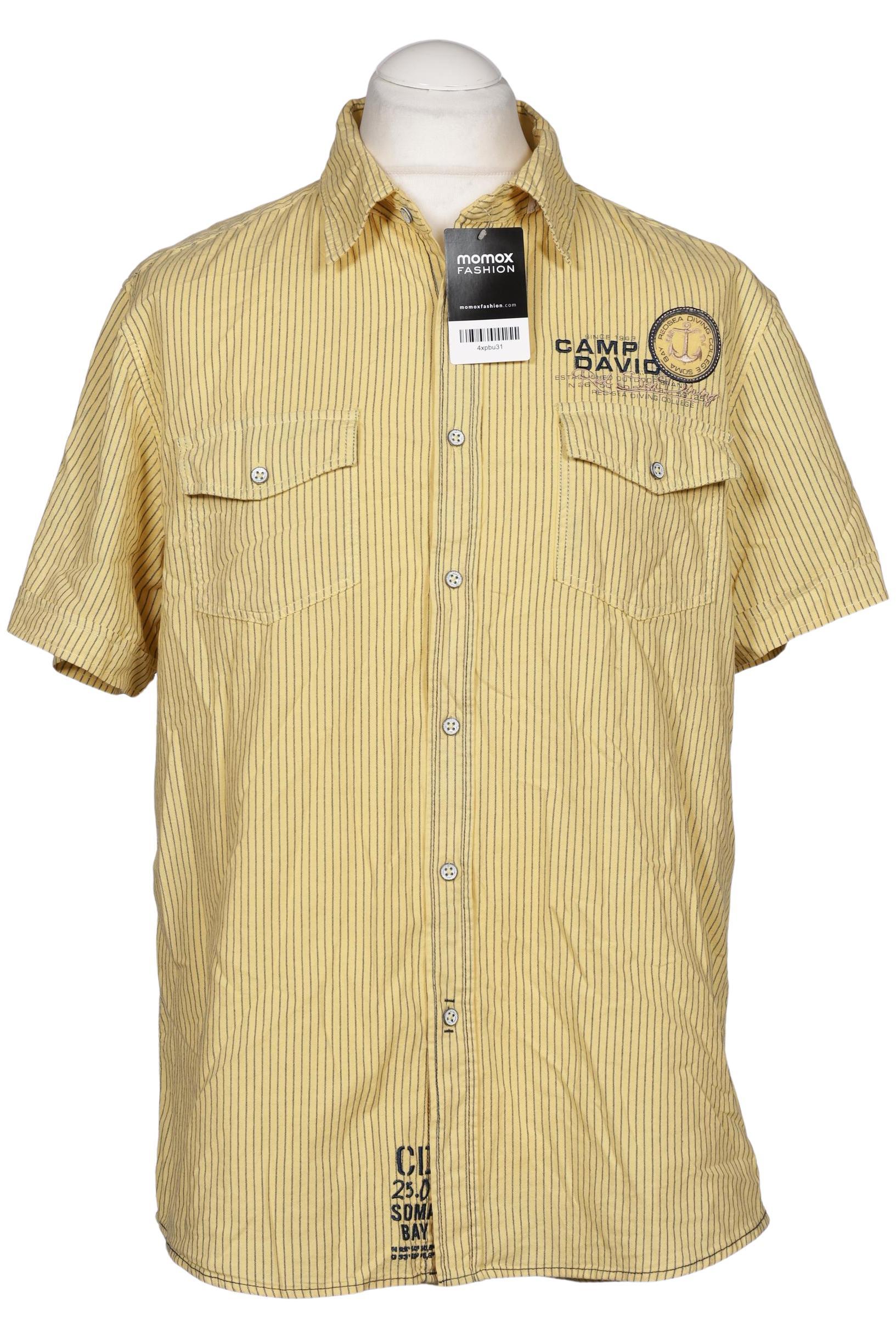 Thumbnail - Camp David Herren Hemd, gelb, Gr. 52