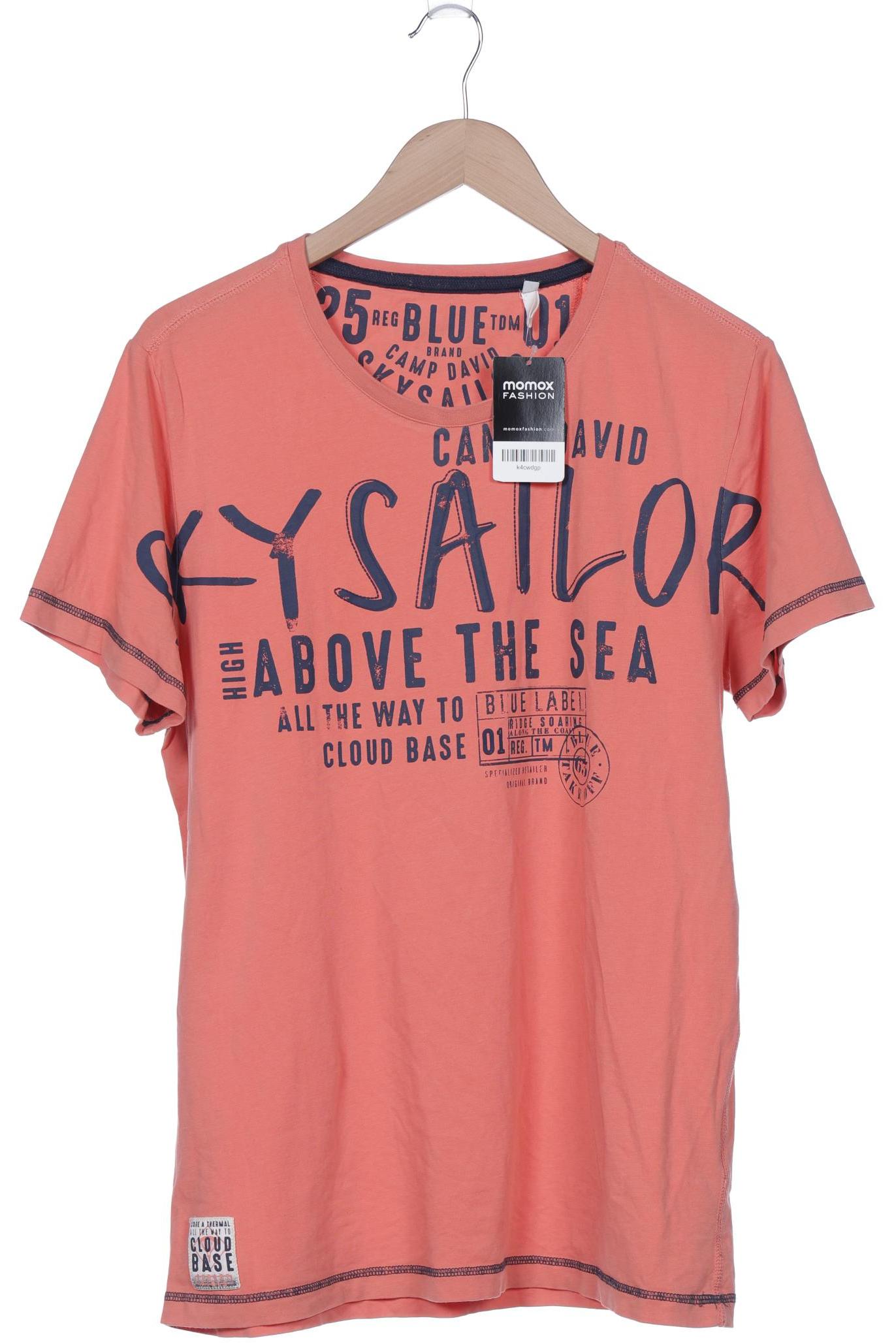 

Camp David Herren T-Shirt, orange, Gr. 52