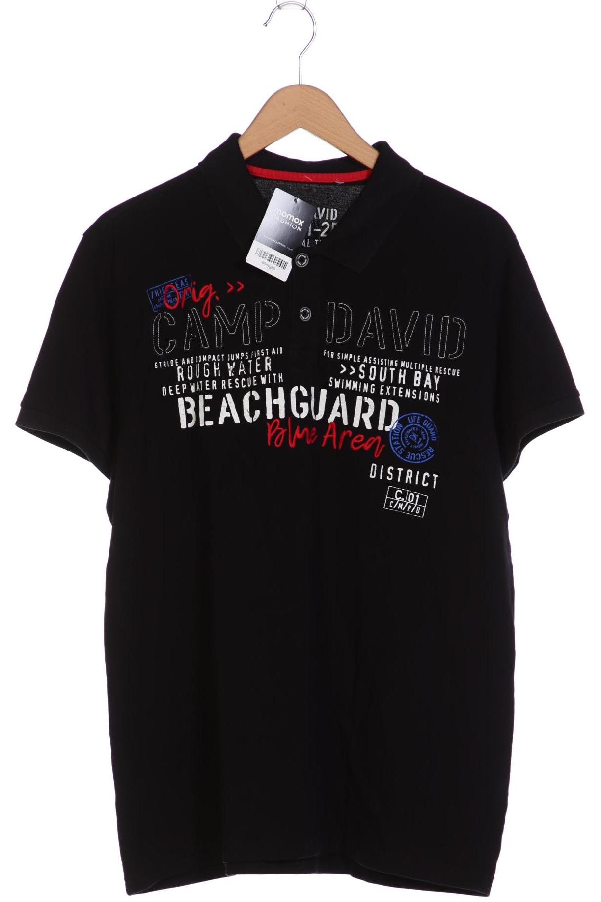 

Camp David Herren Poloshirt, schwarz, Gr. 56