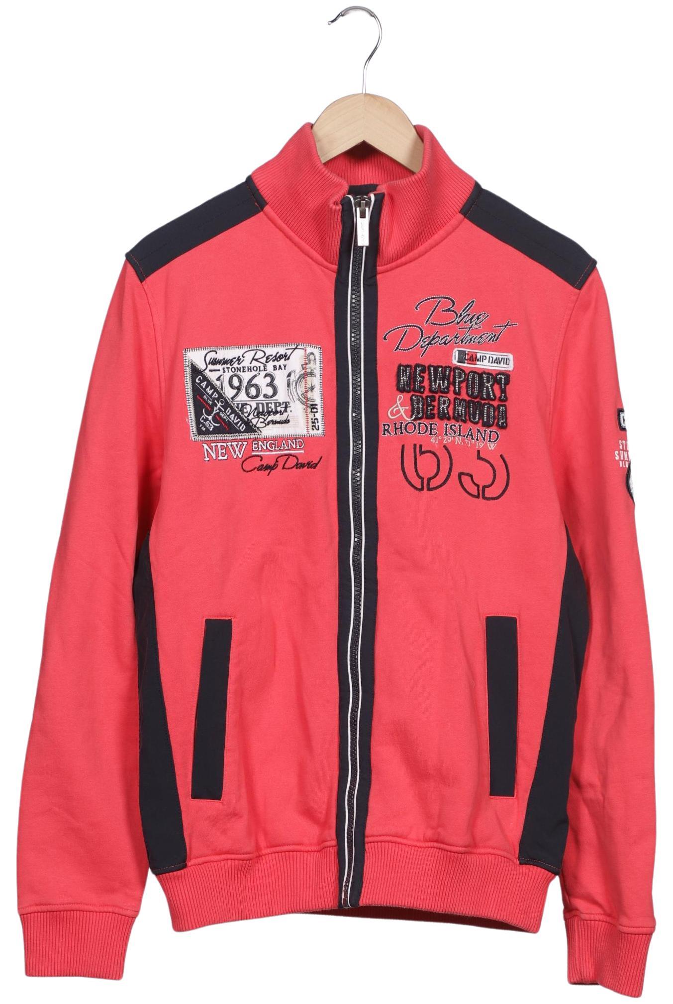 

Camp David Herren Sweatshirt, pink, Gr. 48