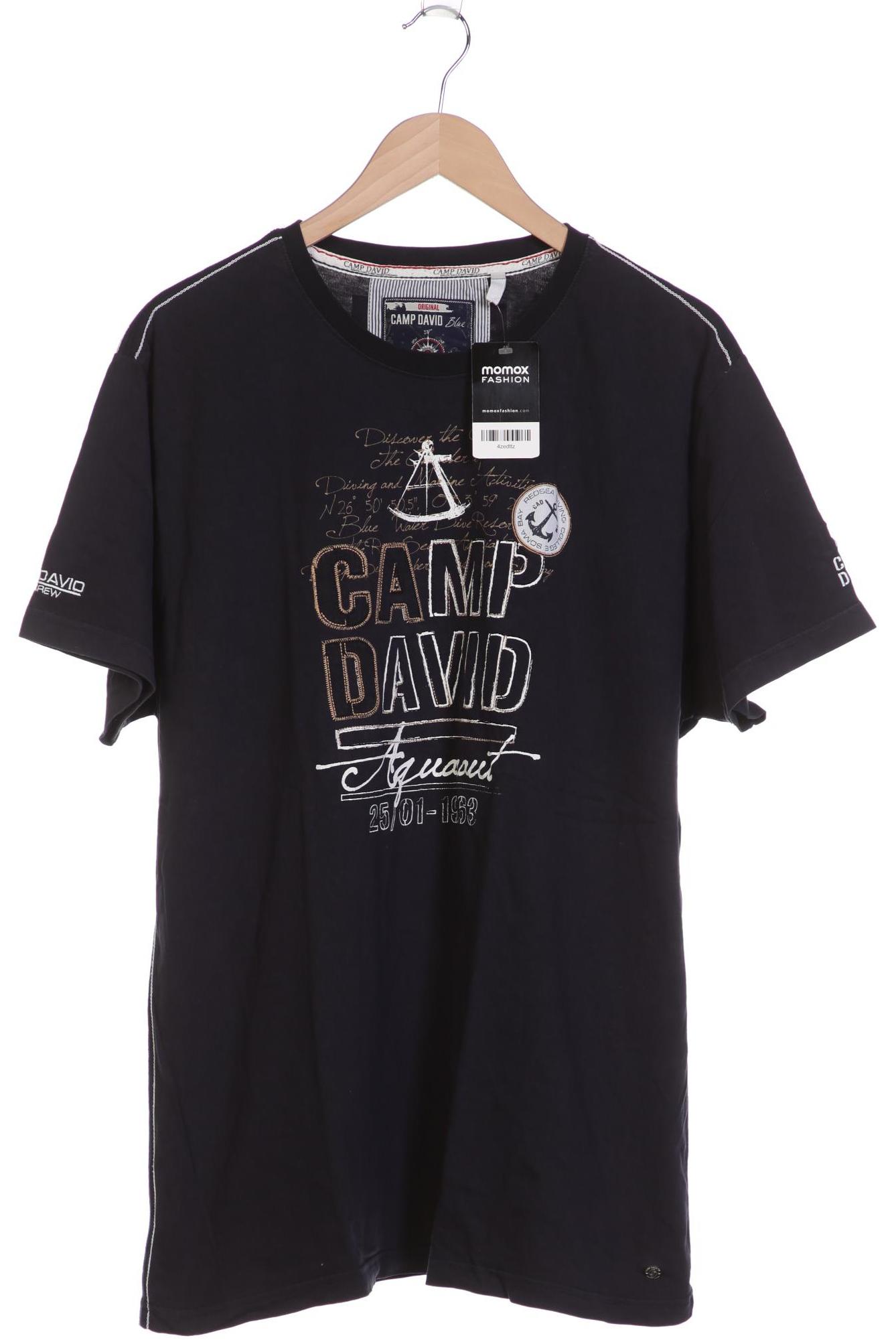 

Camp David Herren T-Shirt, marineblau, Gr. 56