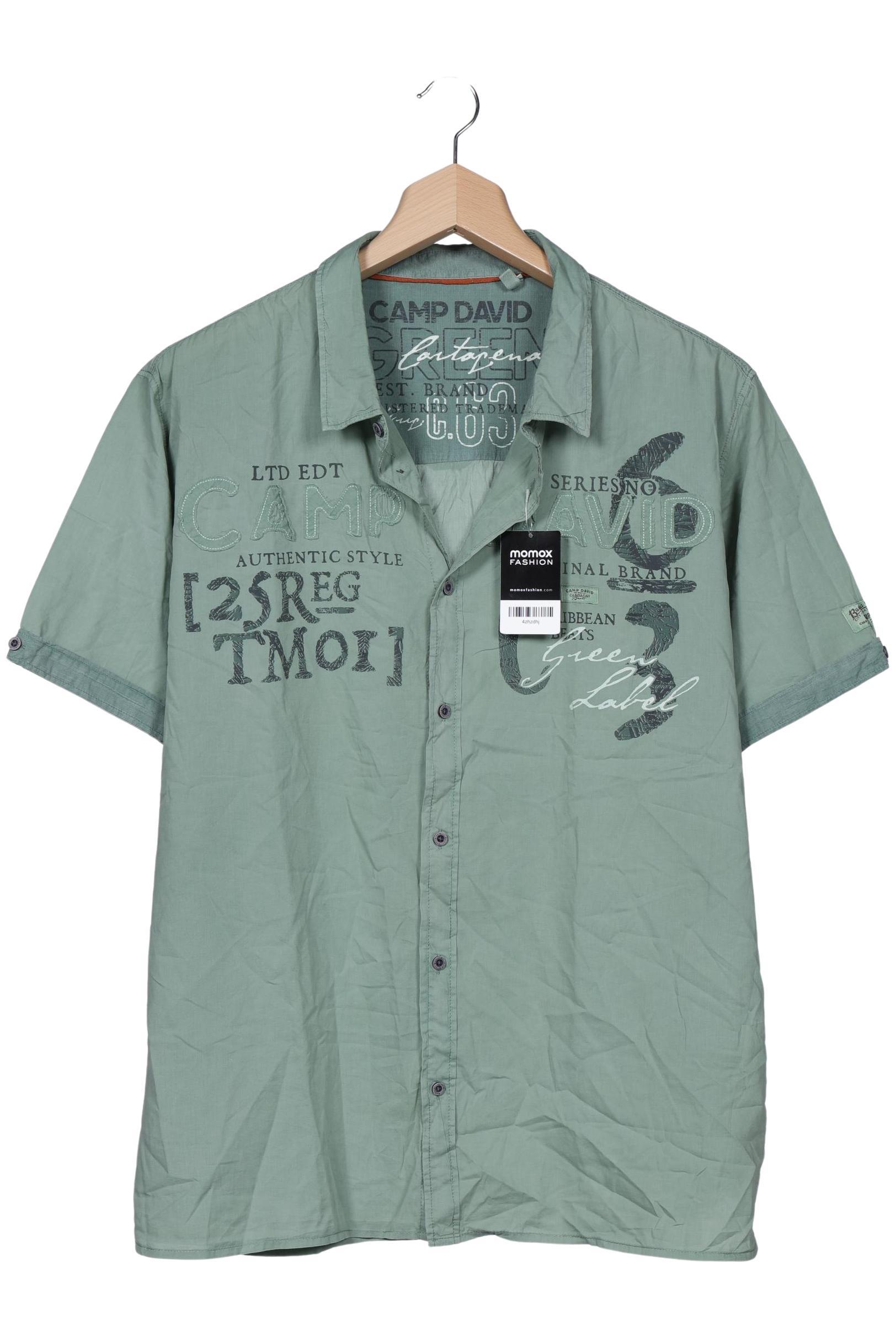 

Camp David Herren Hemd, hellgrün, Gr. 60