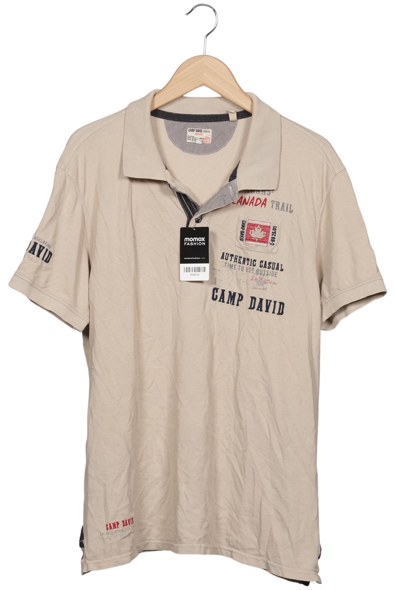 

Camp David Herren Poloshirt, beige, Gr. 54