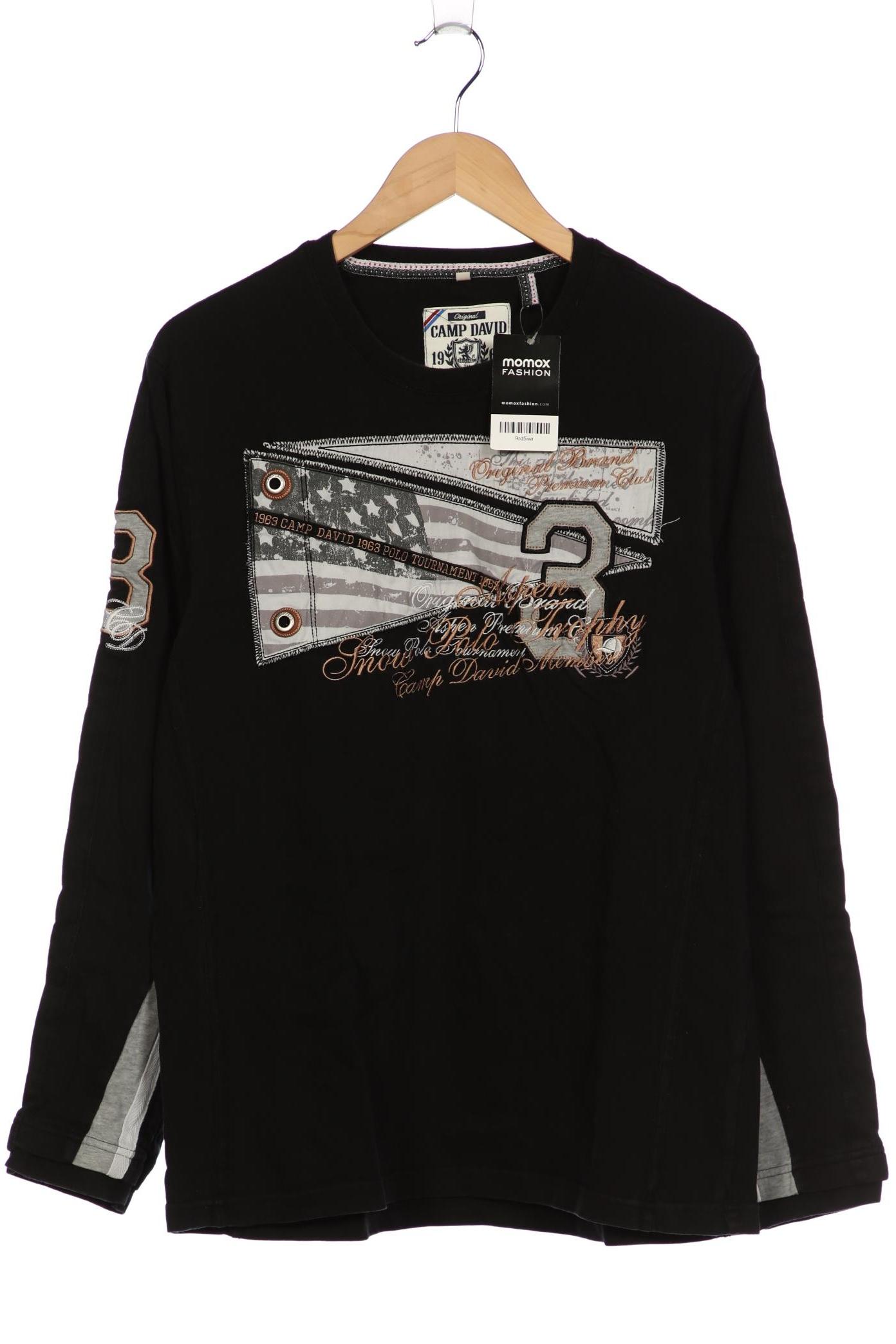 

Camp David Herren Sweatshirt, schwarz, Gr. 54
