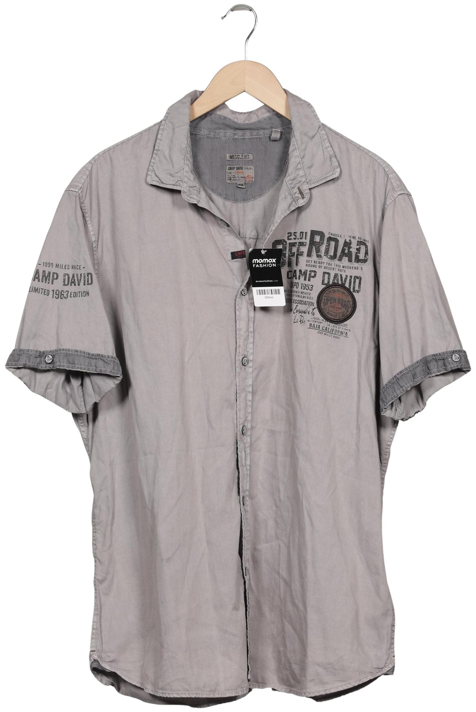 

Camp David Herren Hemd, grau, Gr. 56