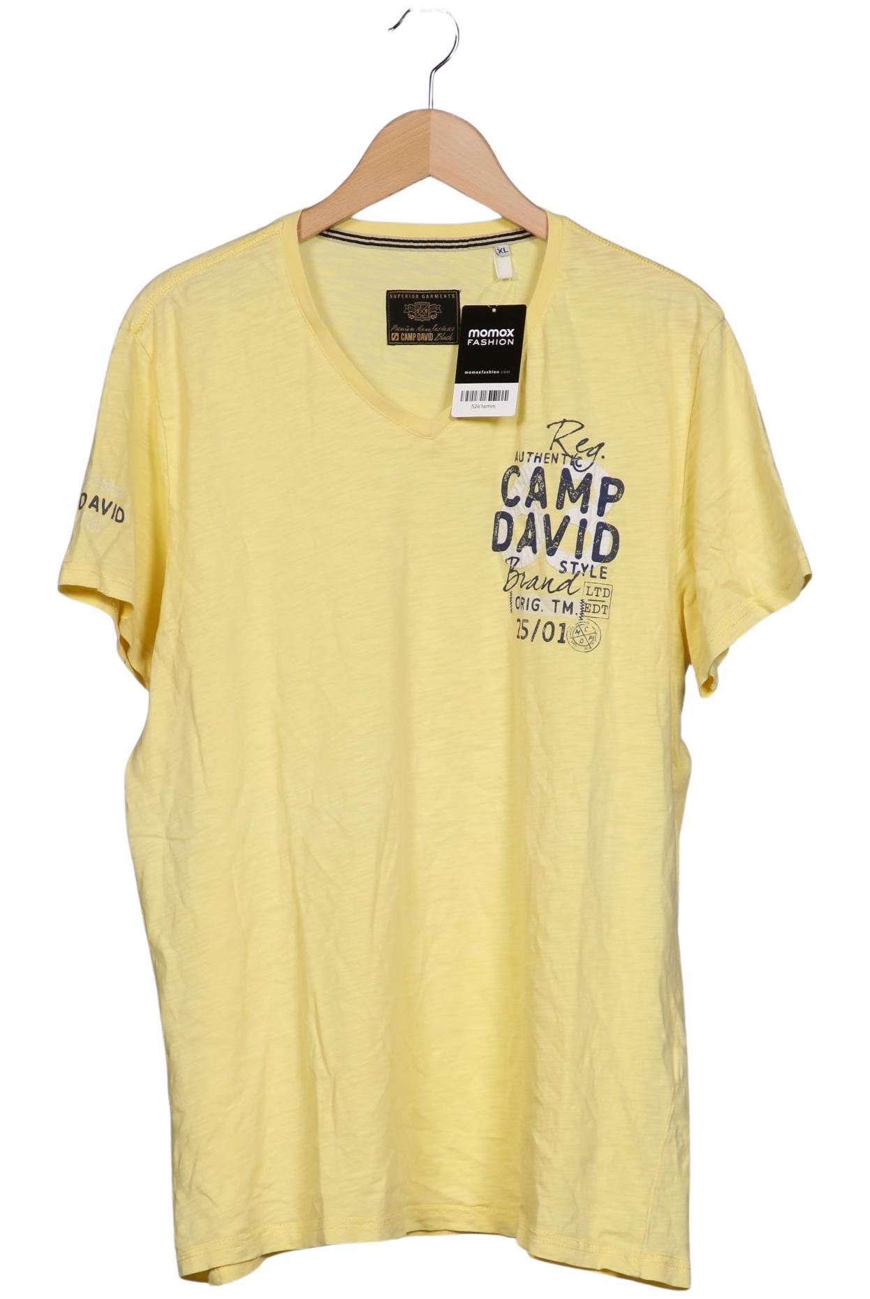 

Camp David Herren T-Shirt, gelb, Gr. 54