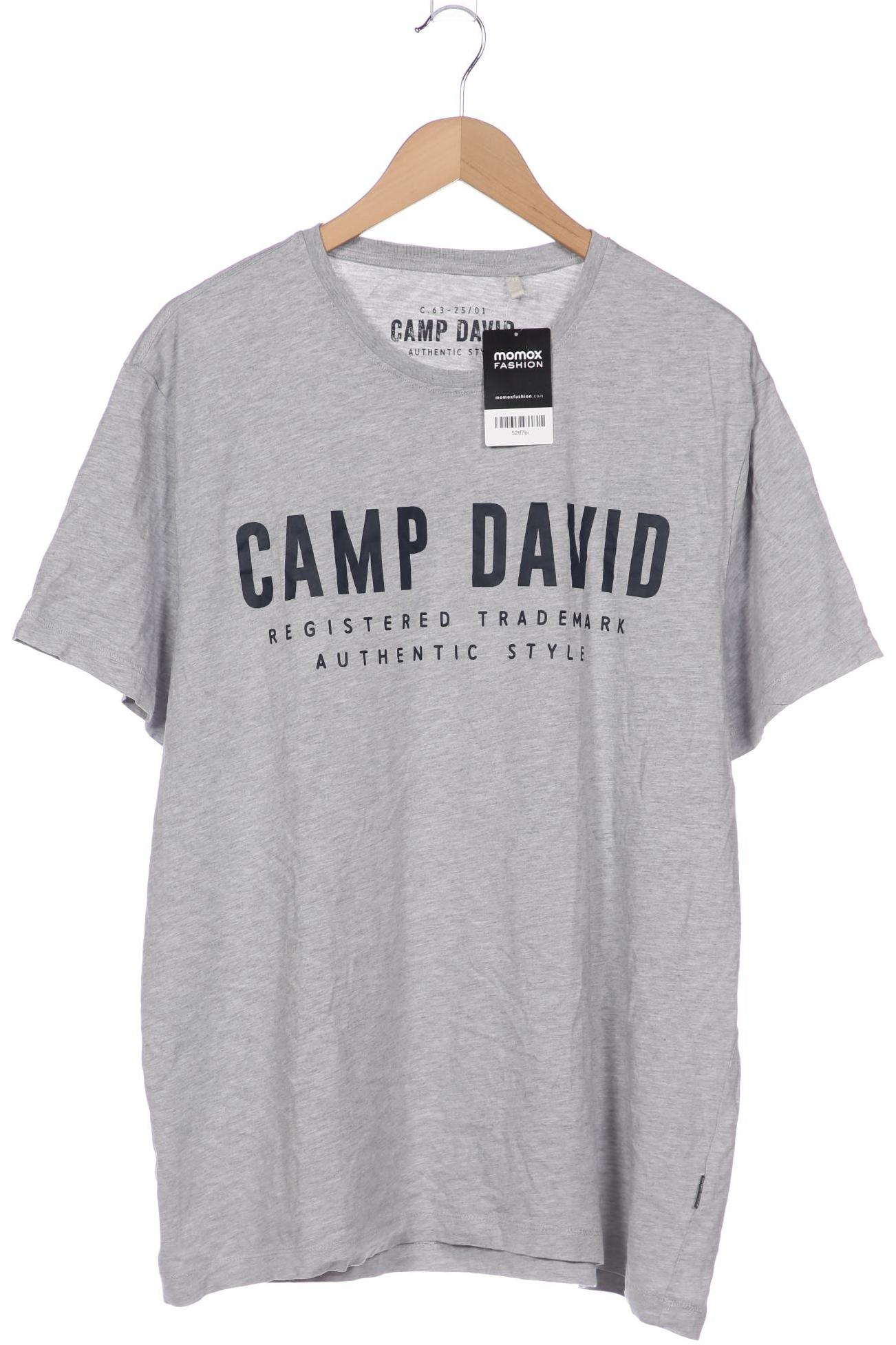 

Camp David Herren T-Shirt, grau, Gr. 58