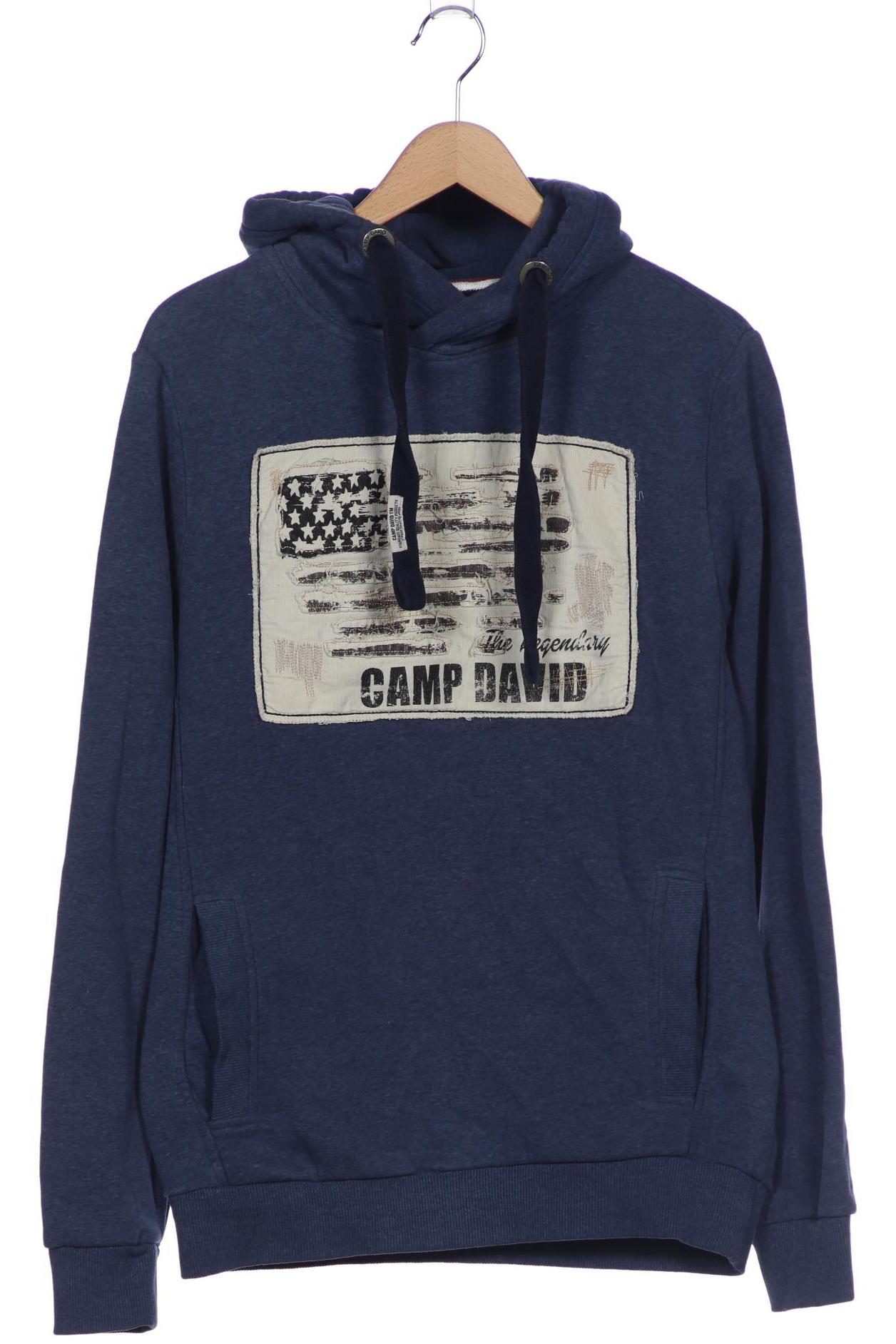 

Camp David Herren Kapuzenpullover, marineblau, Gr. 52