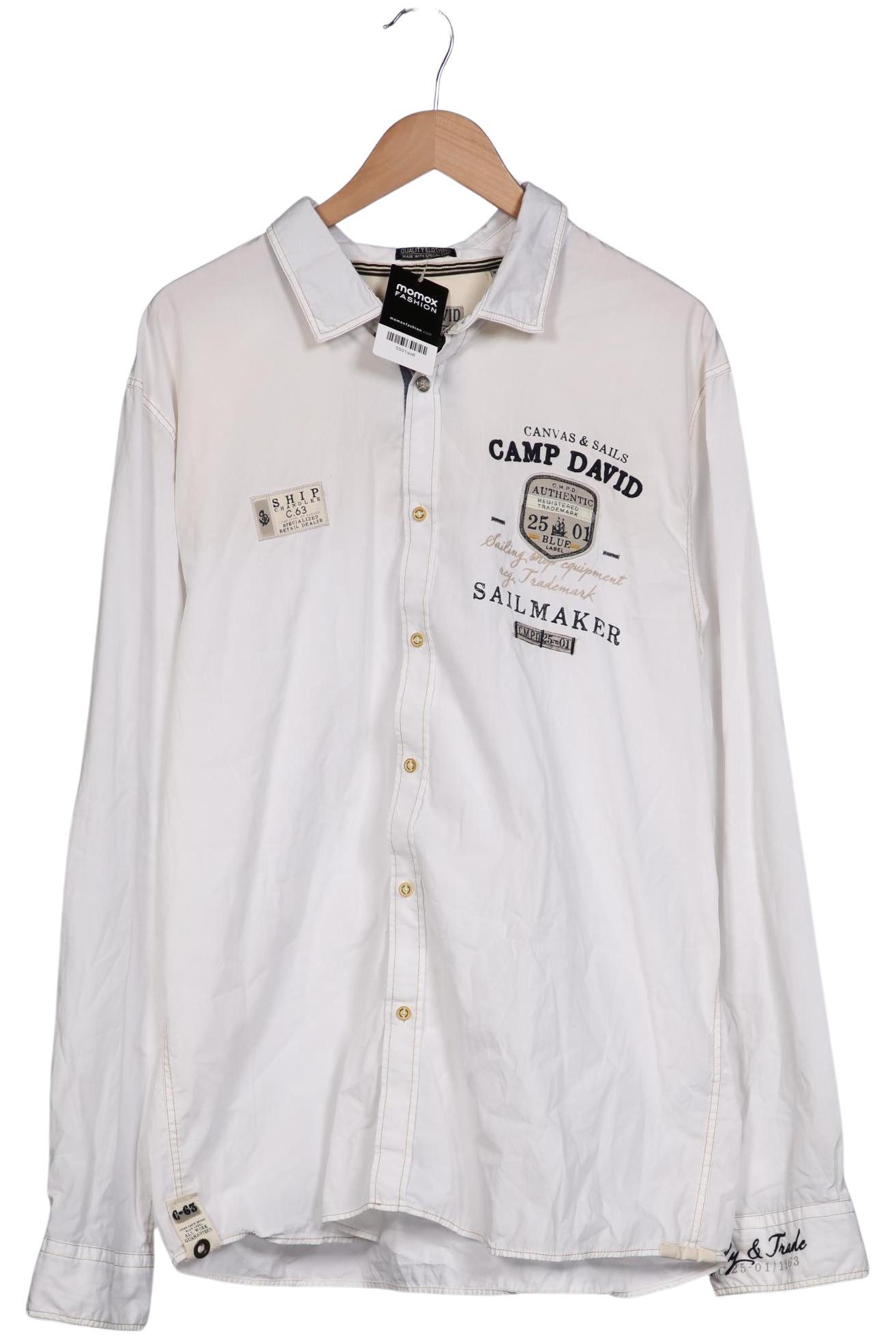 

Camp David Herren Hemd, weiß, Gr. 56