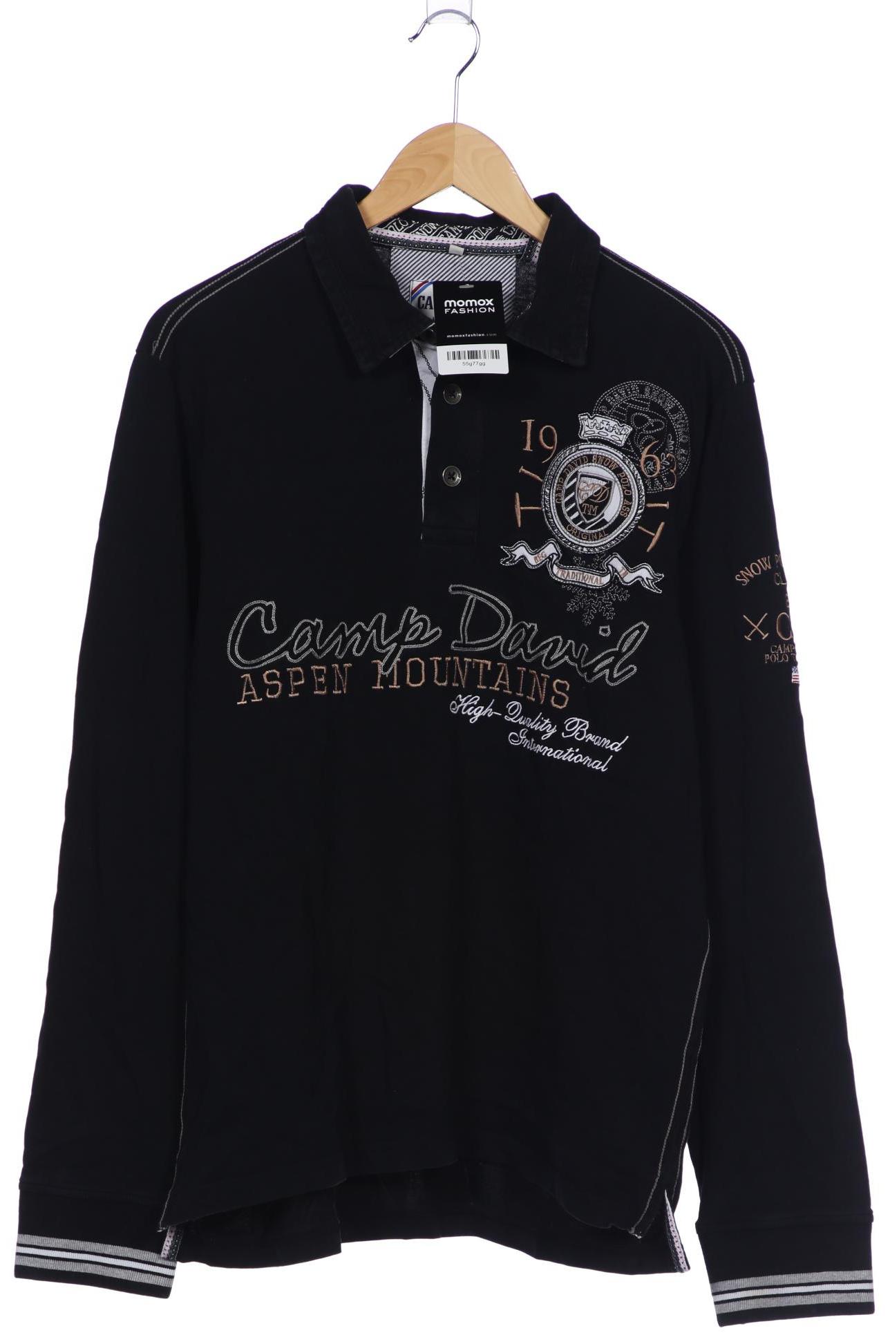 

Camp David Herren Poloshirt, schwarz, Gr. 52
