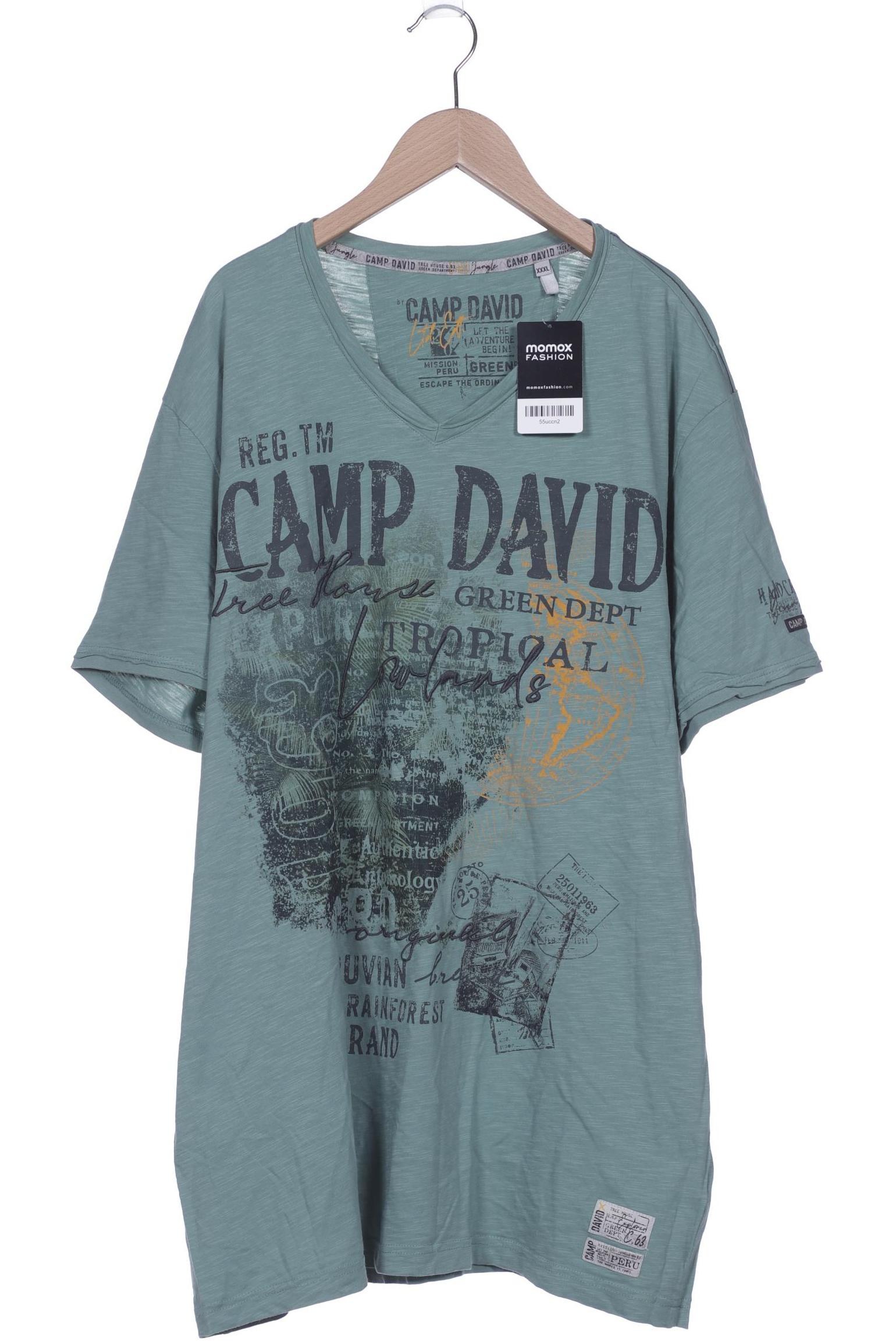 

Camp David Herren T-Shirt, hellgrün