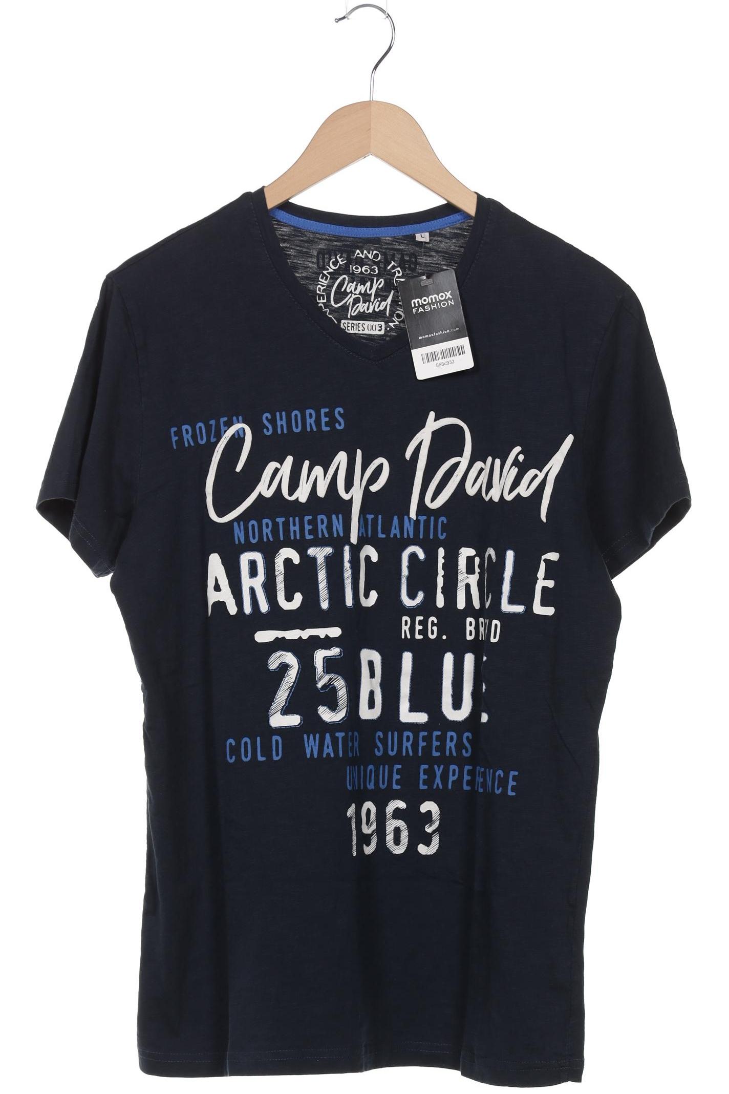 

Camp David Herren T-Shirt, marineblau, Gr. 52
