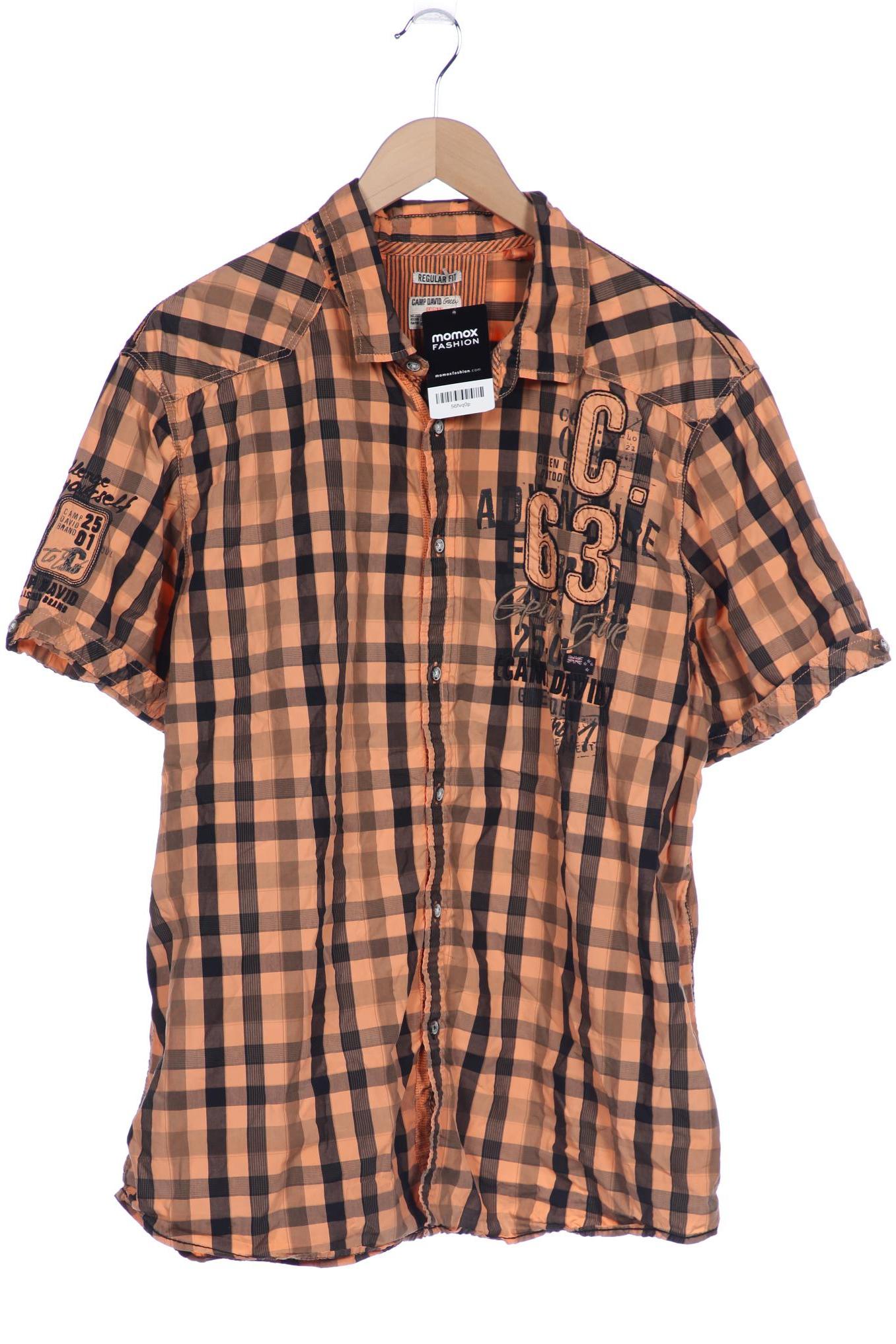 

Camp David Herren Hemd, orange