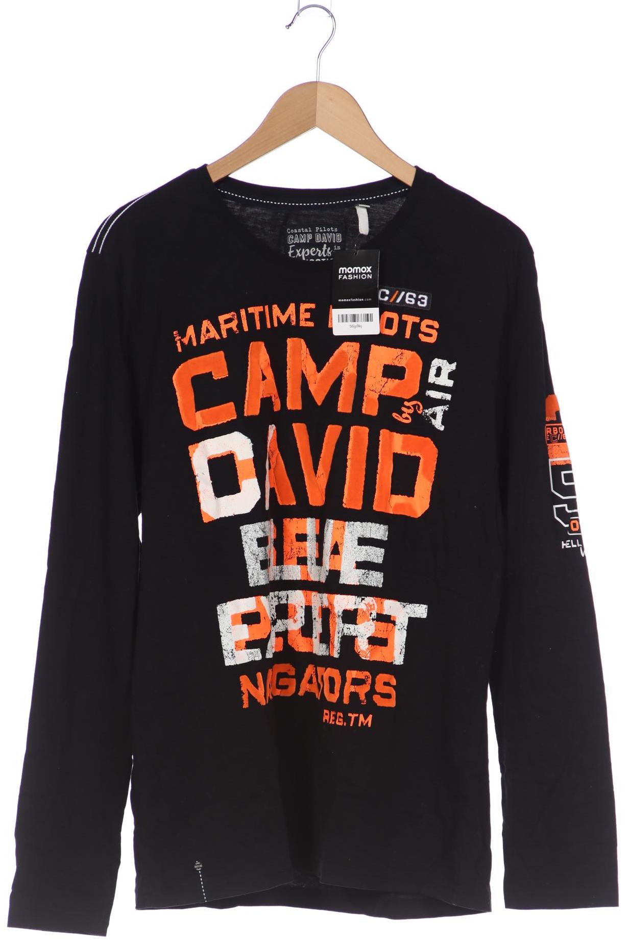 

Camp David Herren Langarmshirt, schwarz