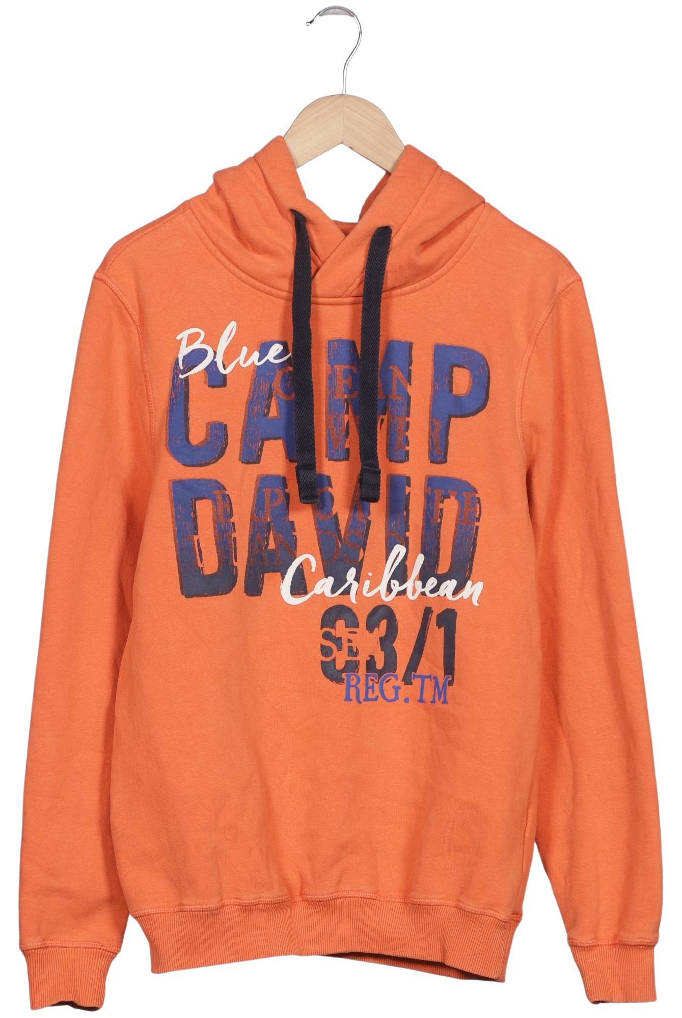 

Camp David Herren Kapuzenpullover, orange, Gr. 48