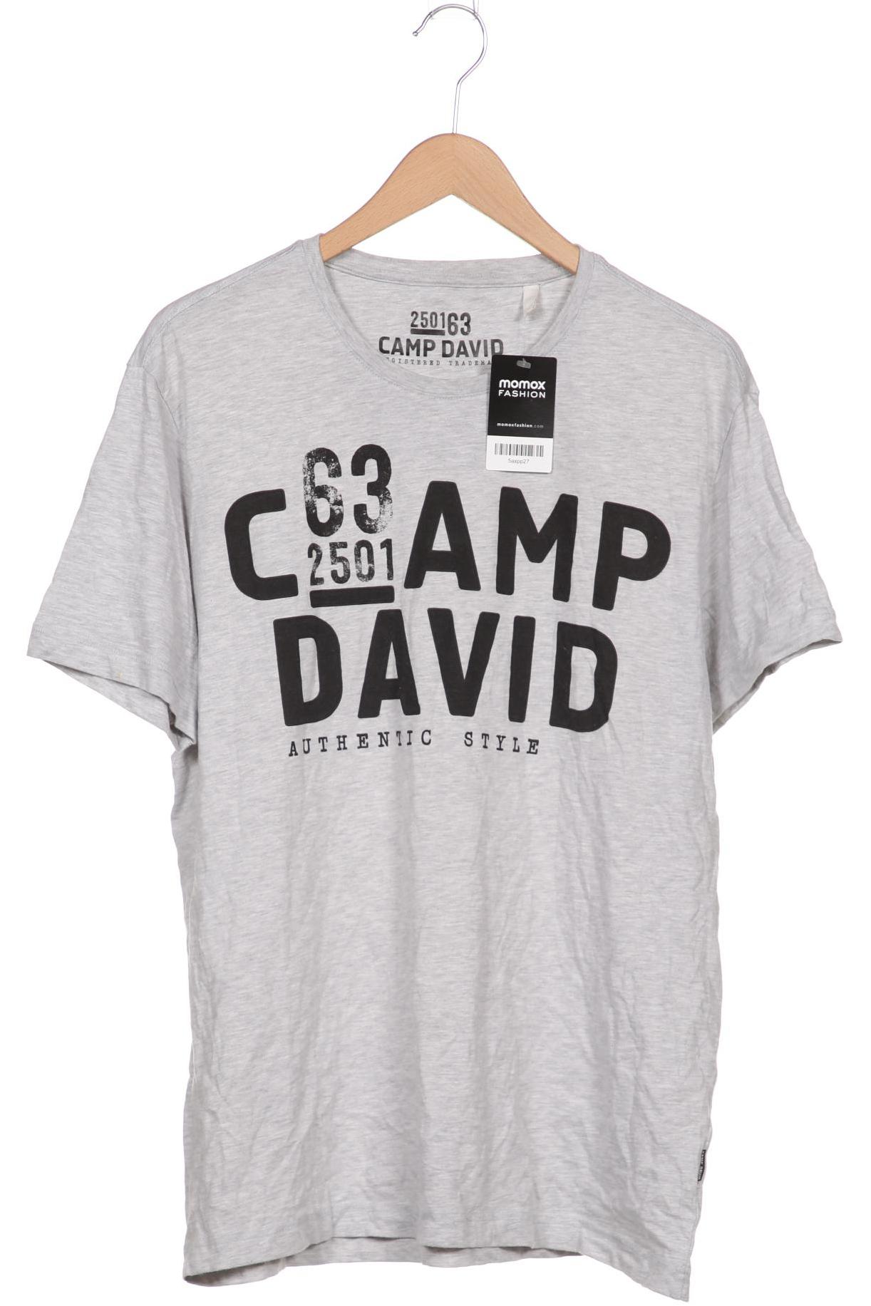 

Camp David Herren T-Shirt, grau, Gr. 56