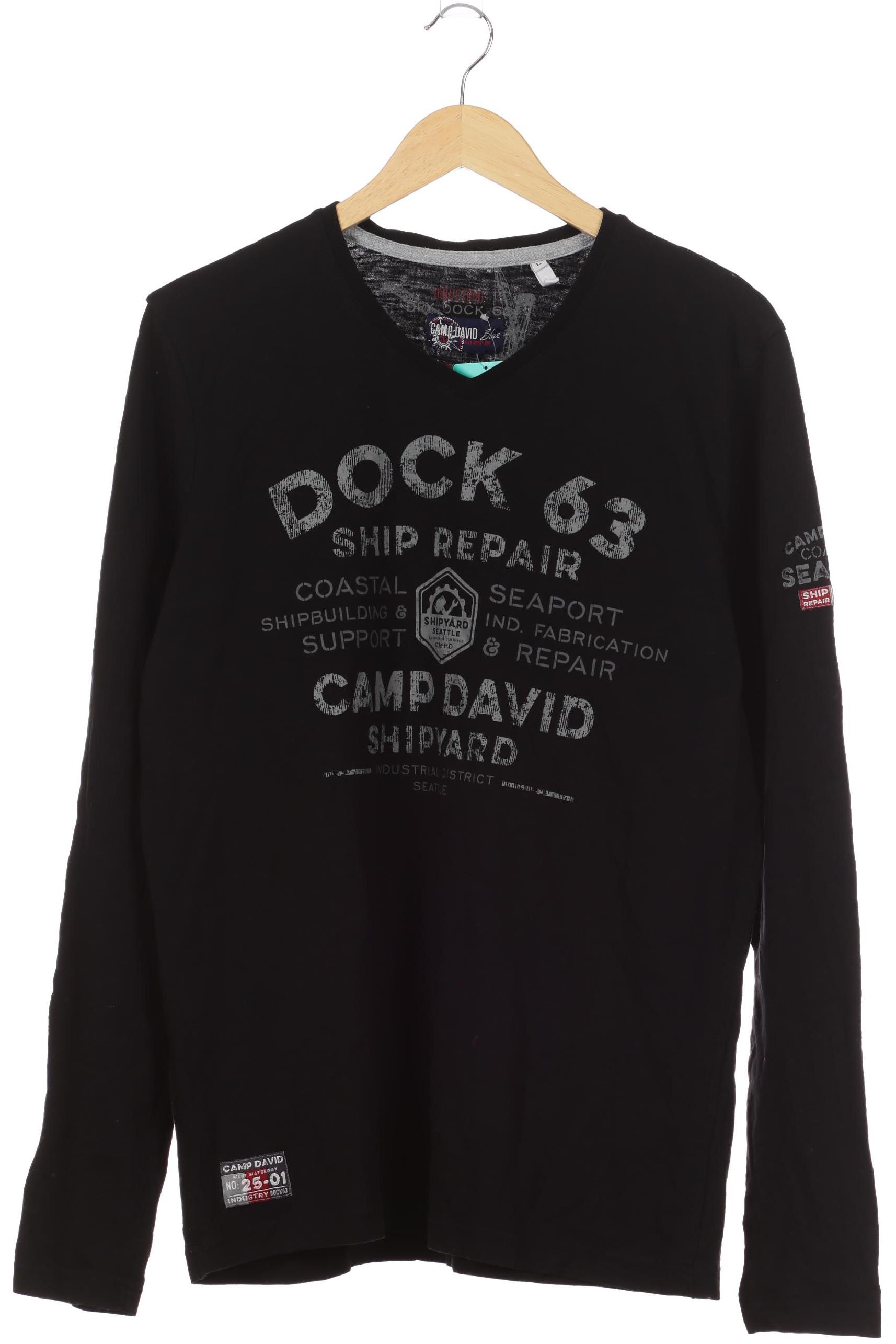 

Camp David Herren Langarmshirt, schwarz, Gr. 52