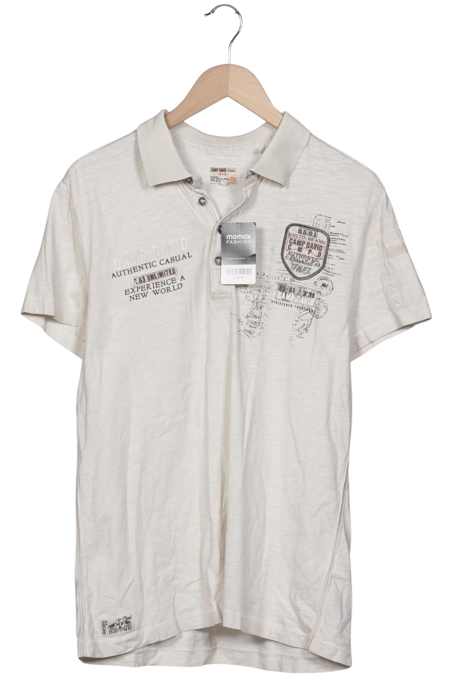 

Camp David Herren Poloshirt, beige, Gr. 52