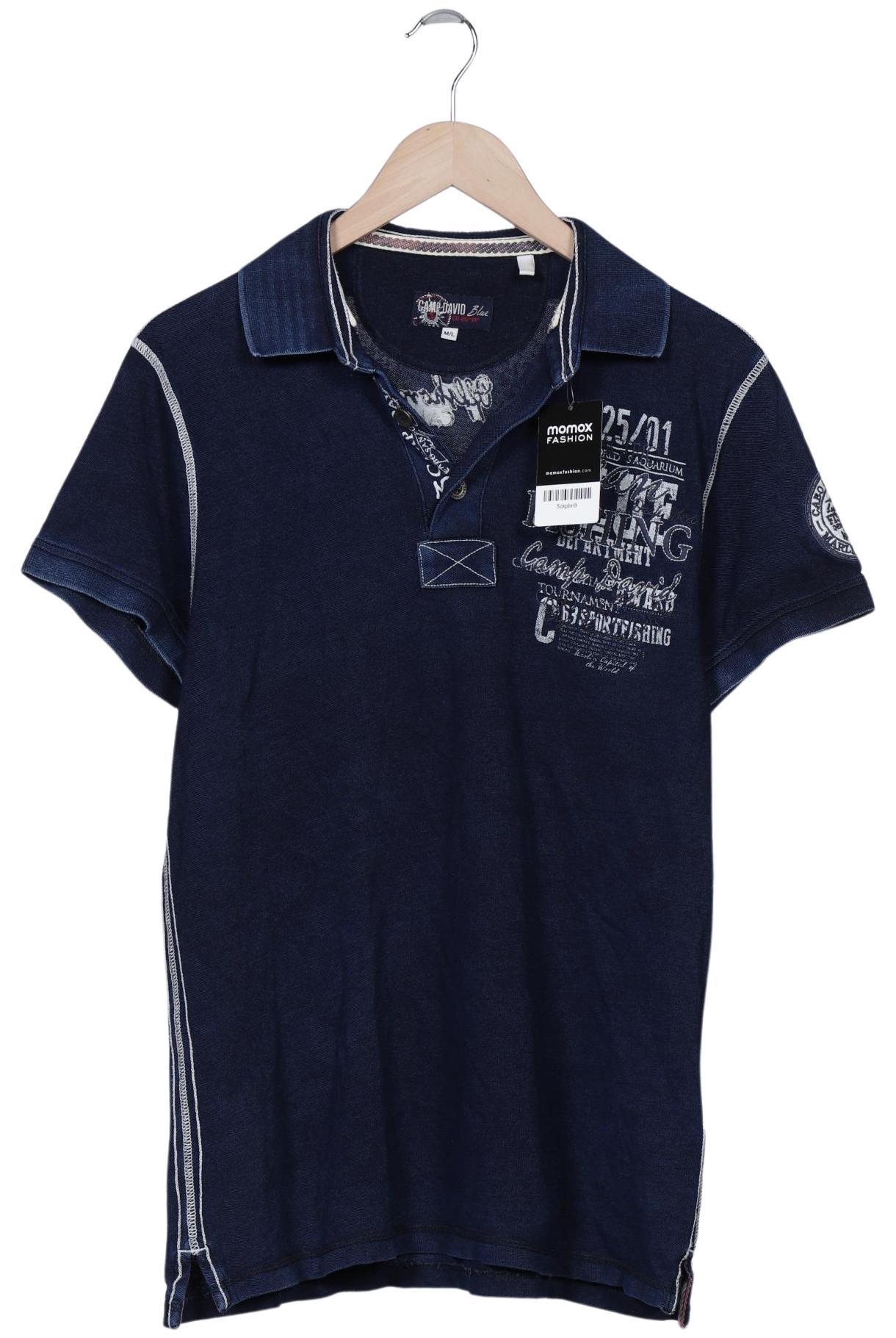 

Camp David Herren Poloshirt, blau, Gr. 48