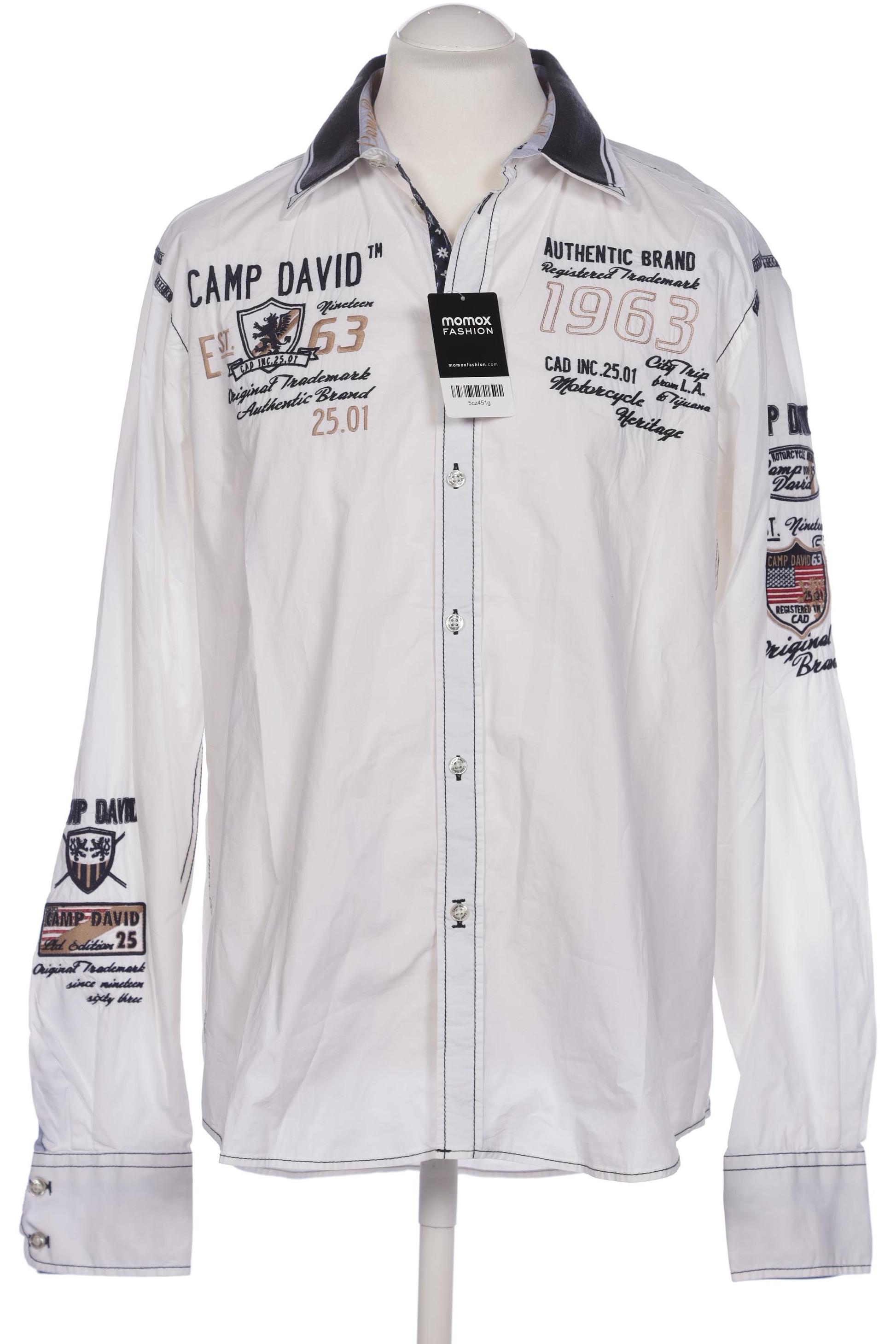 

Camp David Herren Hemd, weiß, Gr. 54