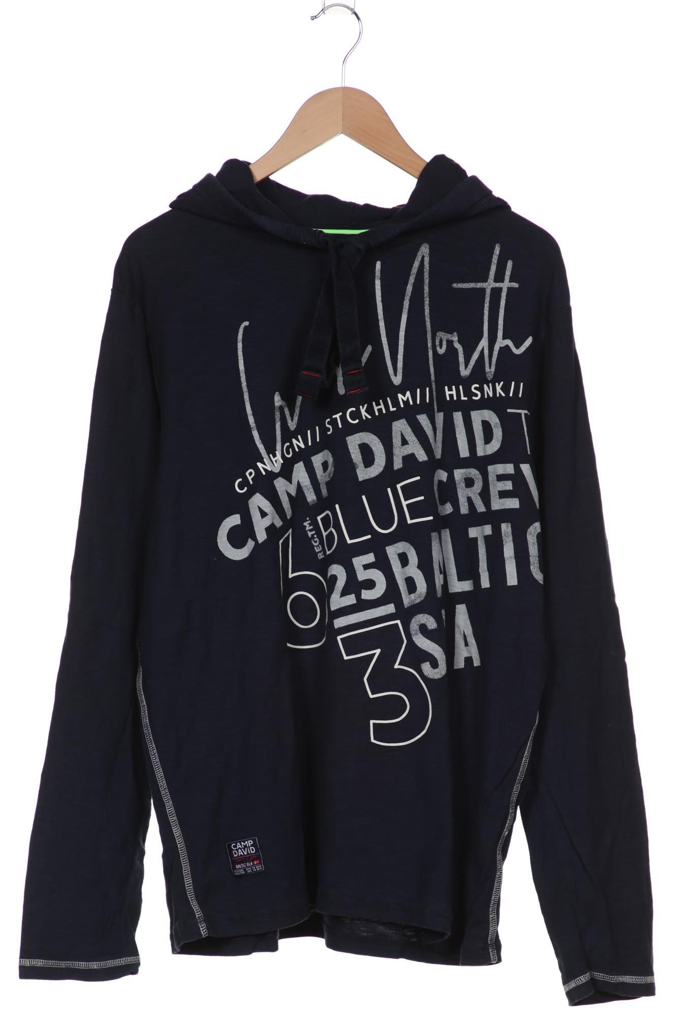

Camp David Herren Kapuzenpullover, marineblau