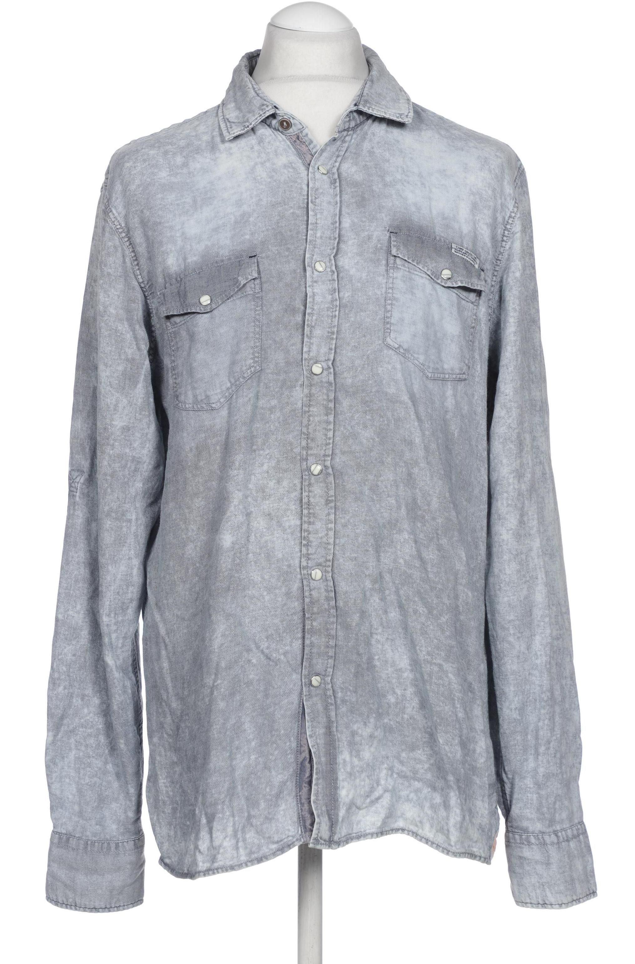 

Camp David Herren Hemd, blau