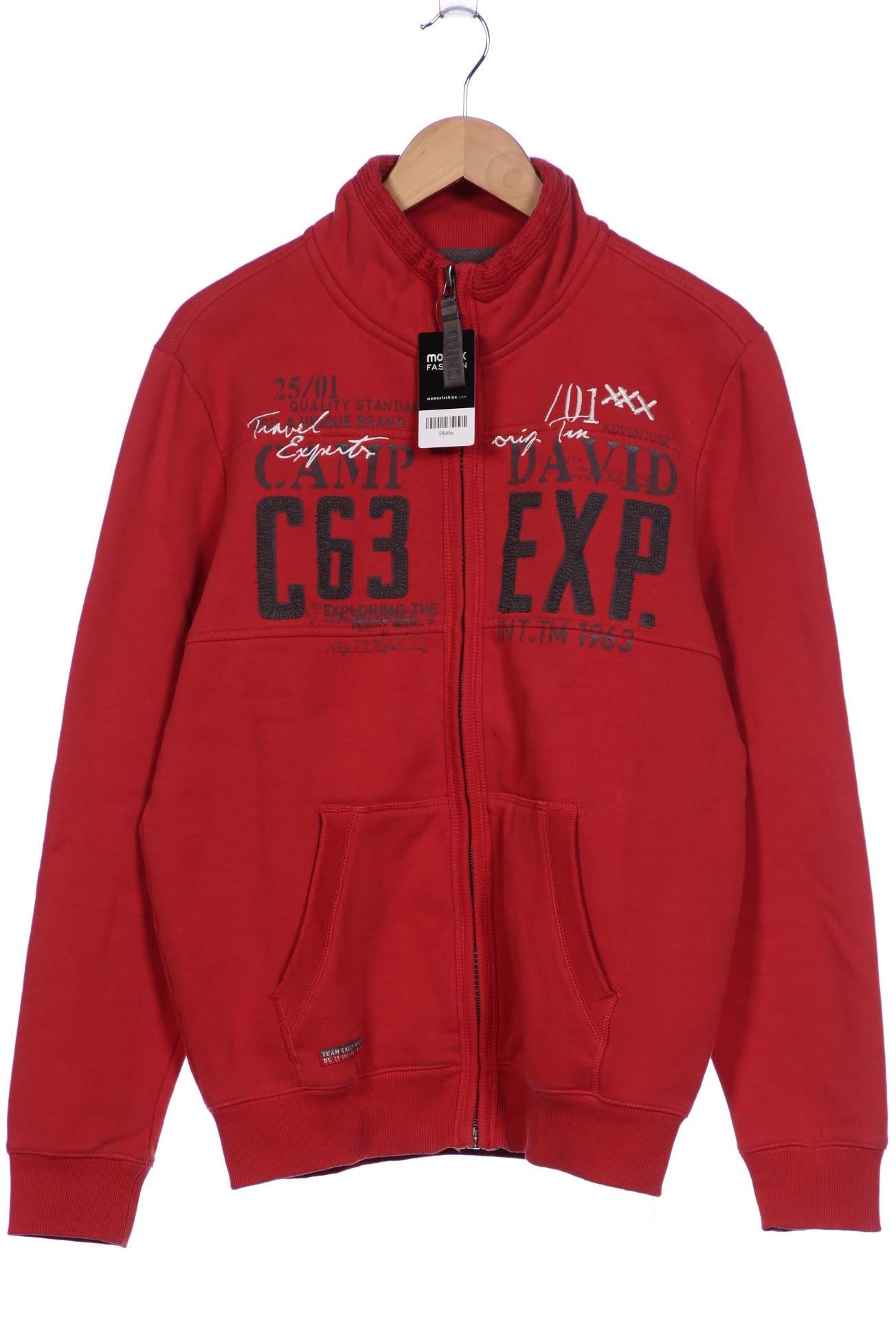 

Camp David Herren Sweatshirt, rot, Gr. 48
