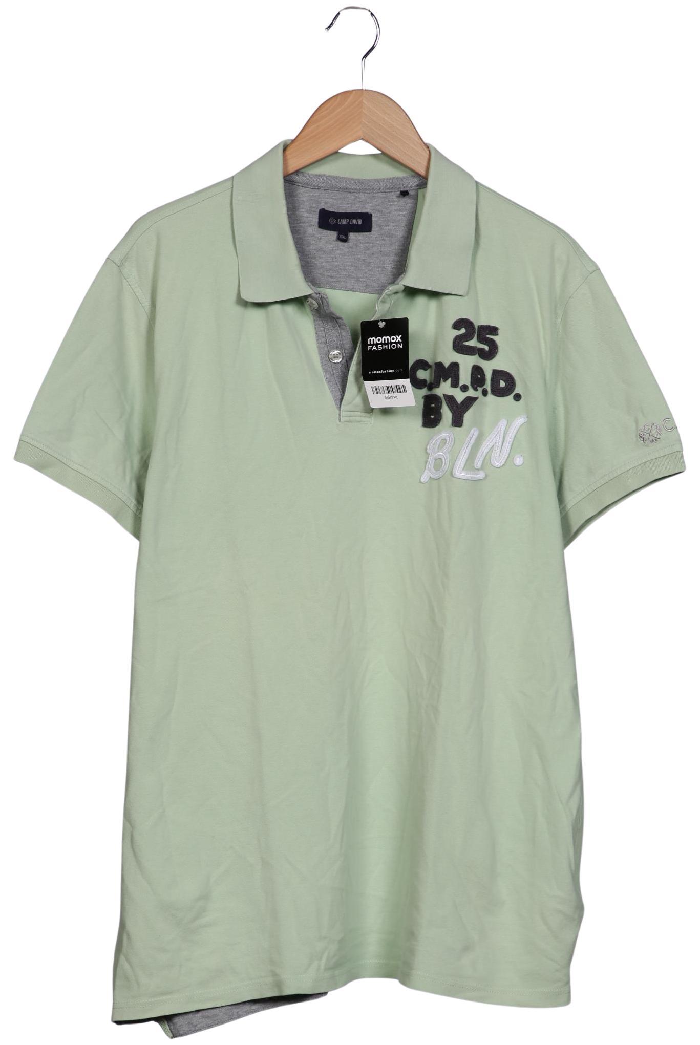 

Camp David Herren Poloshirt, hellgrün, Gr. 56