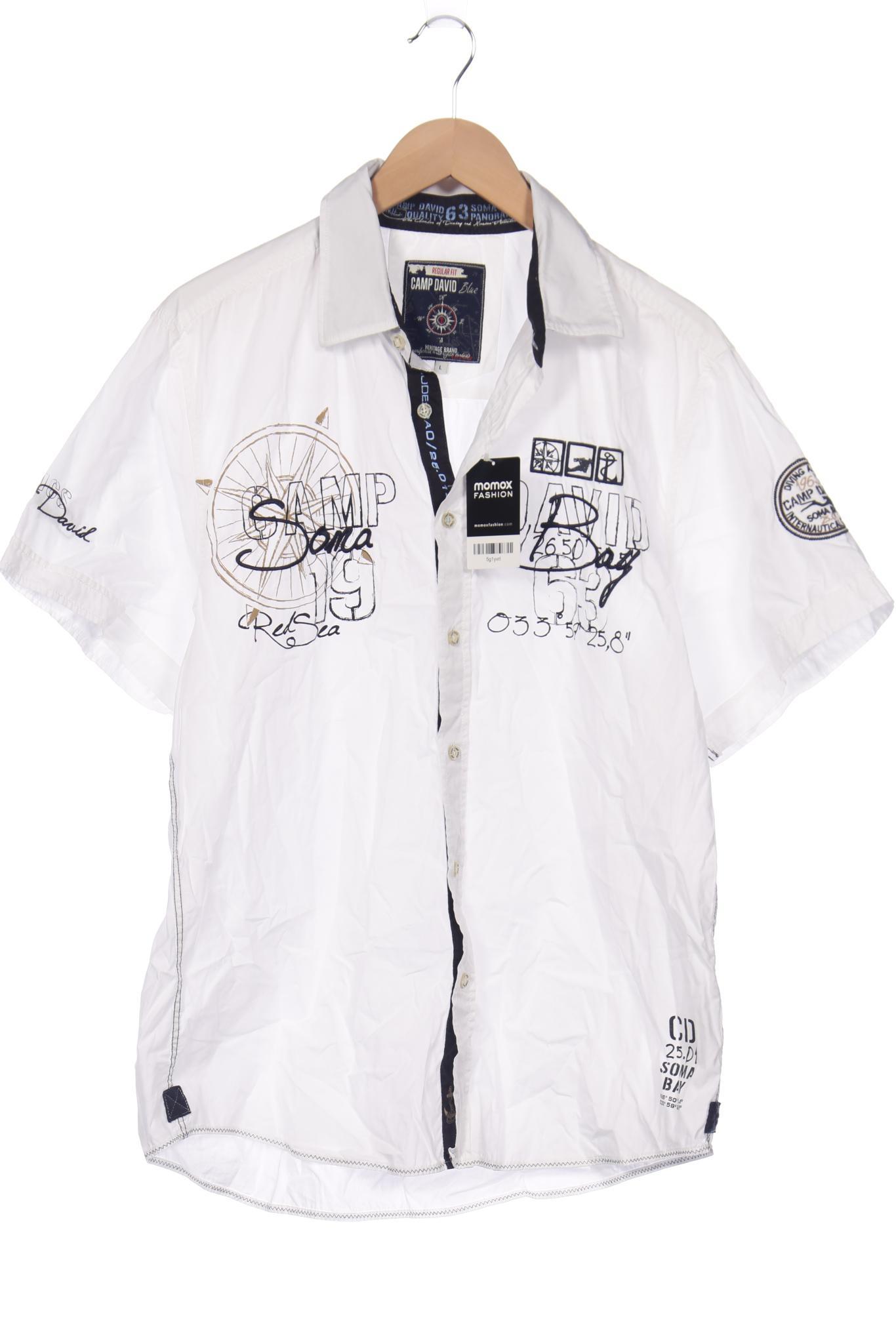 

Camp David Herren T-Shirt, weiß