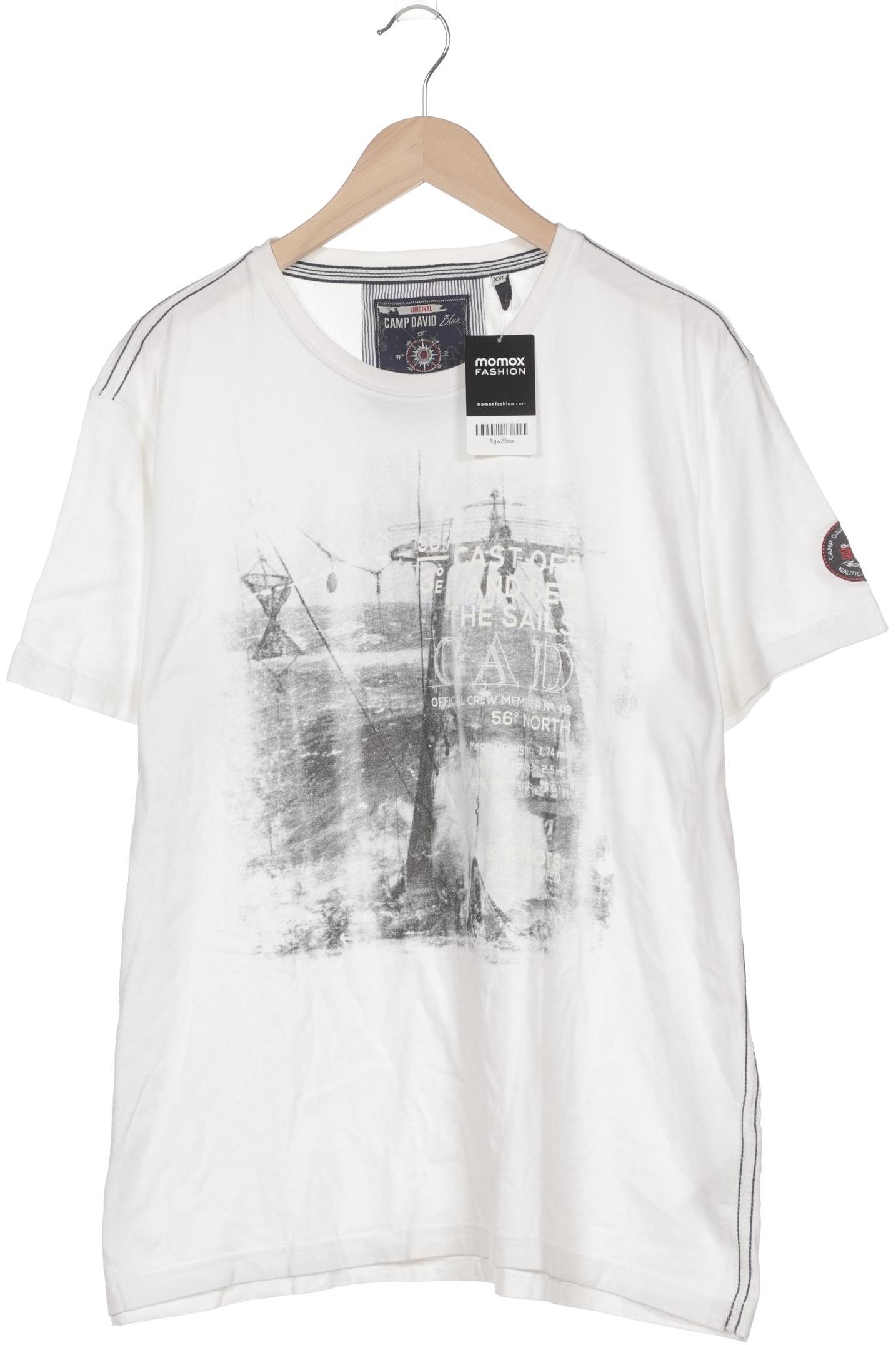

Camp David Herren T-Shirt, weiß, Gr. 56