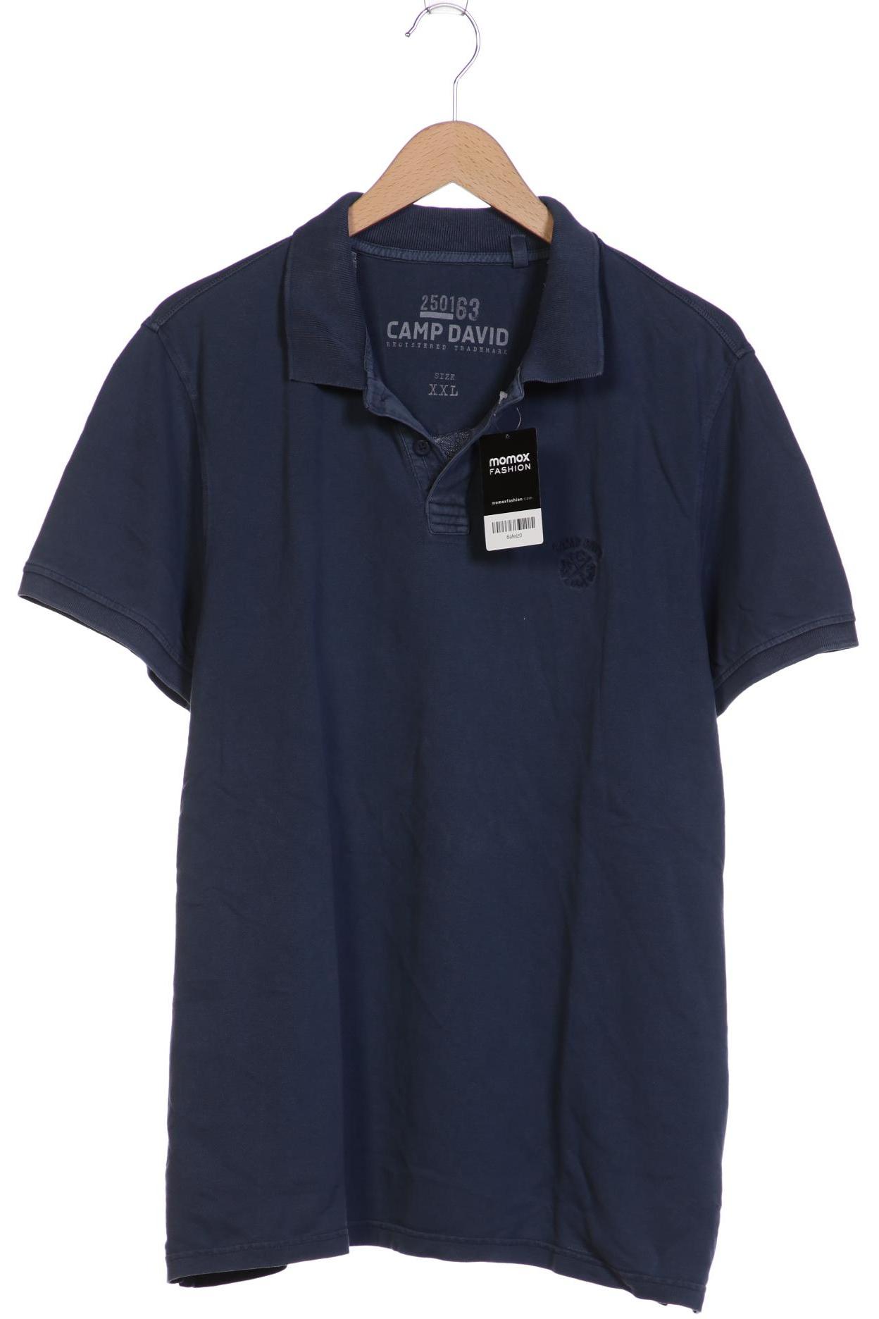 

Camp David Herren Poloshirt, blau, Gr. 56
