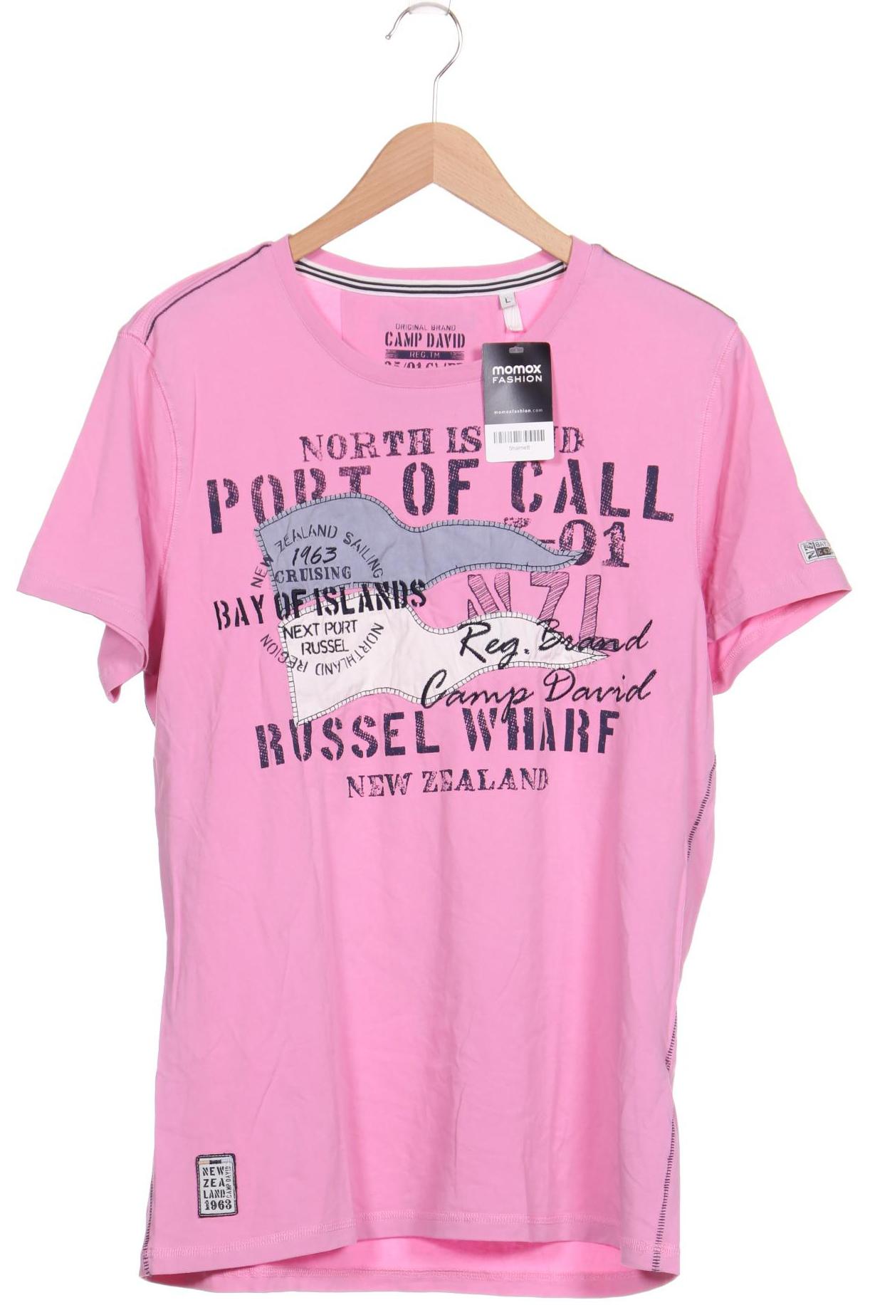 

Camp David Herren T-Shirt, pink