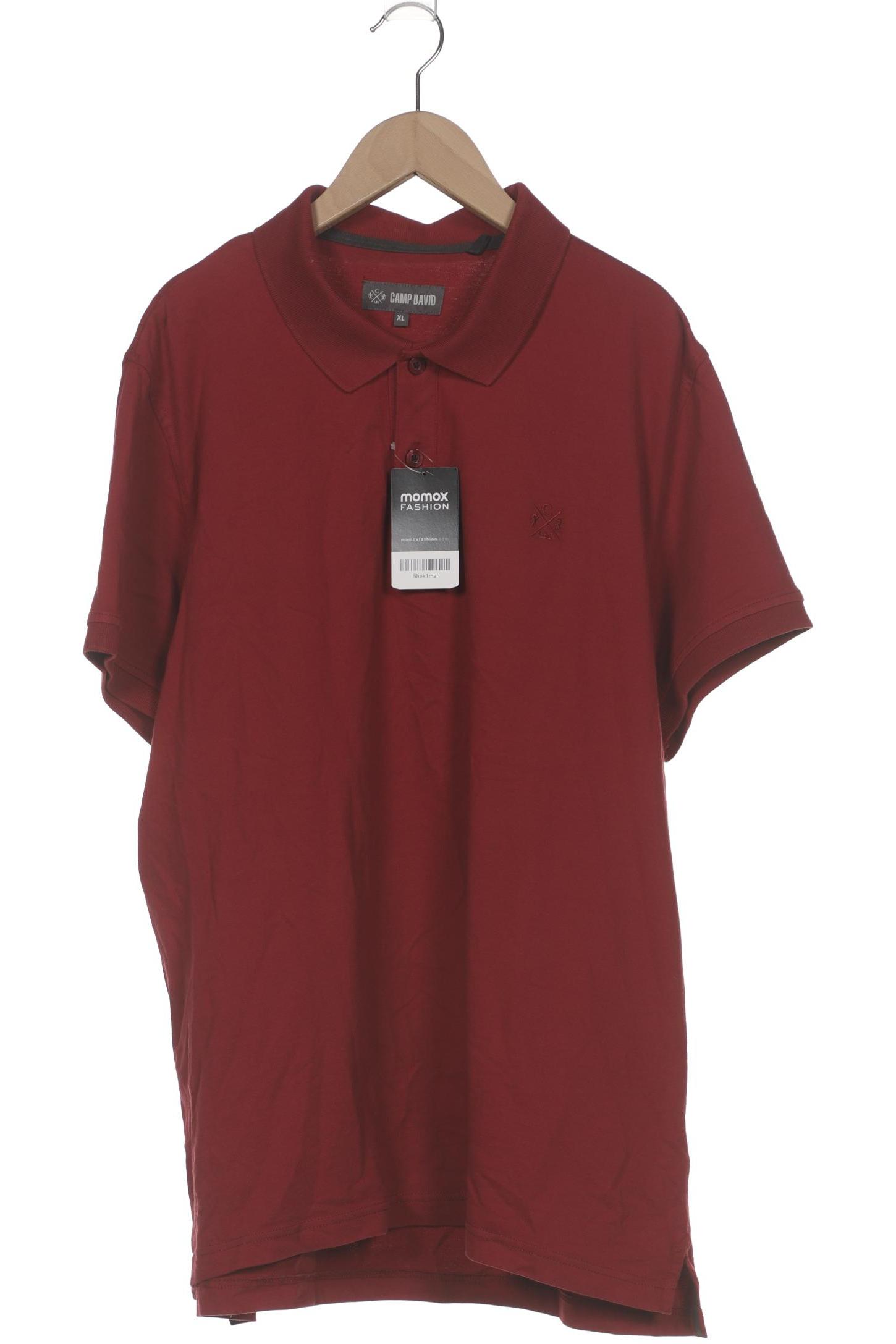 

Camp David Herren Poloshirt, bordeaux, Gr. 54