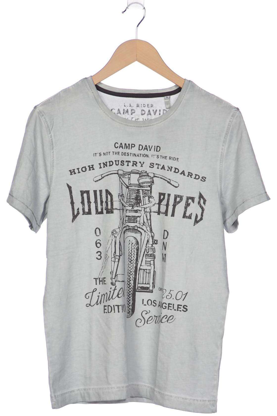 

Camp David Herren T-Shirt, grau