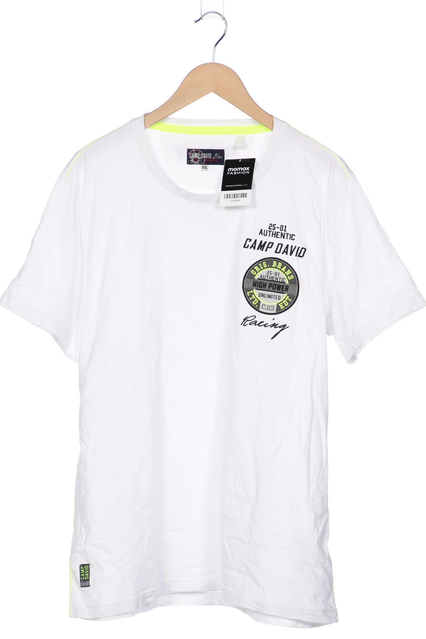 

Camp David Herren T-Shirt, weiß, Gr. 56