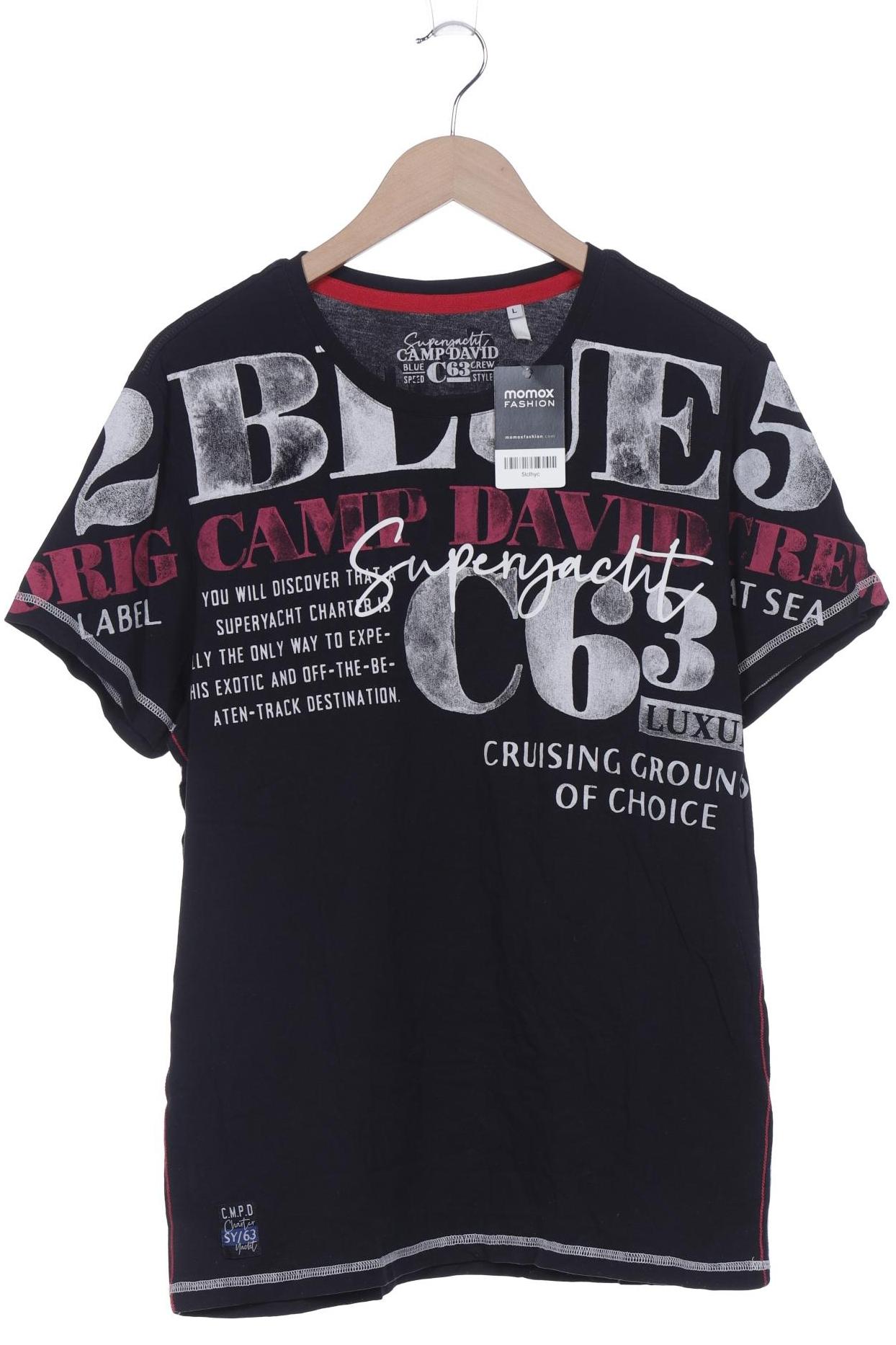 

Camp David Herren T-Shirt, schwarz, Gr. 52
