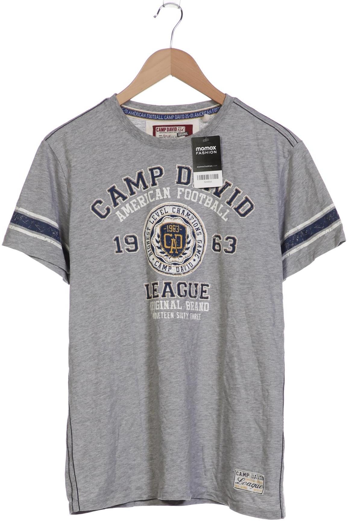 

Camp David Herren T-Shirt, grau, Gr. 48