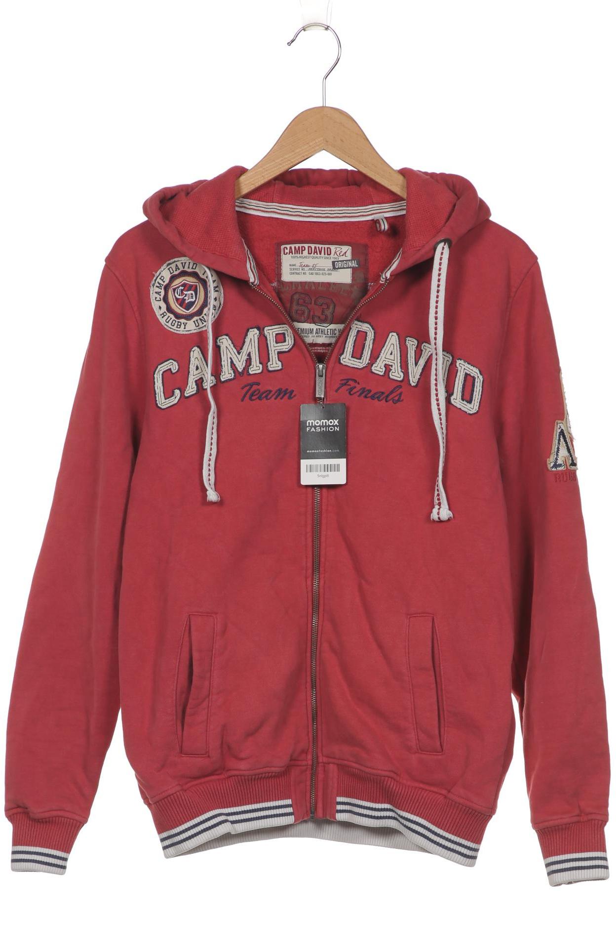 

Camp David Herren Kapuzenpullover, bordeaux